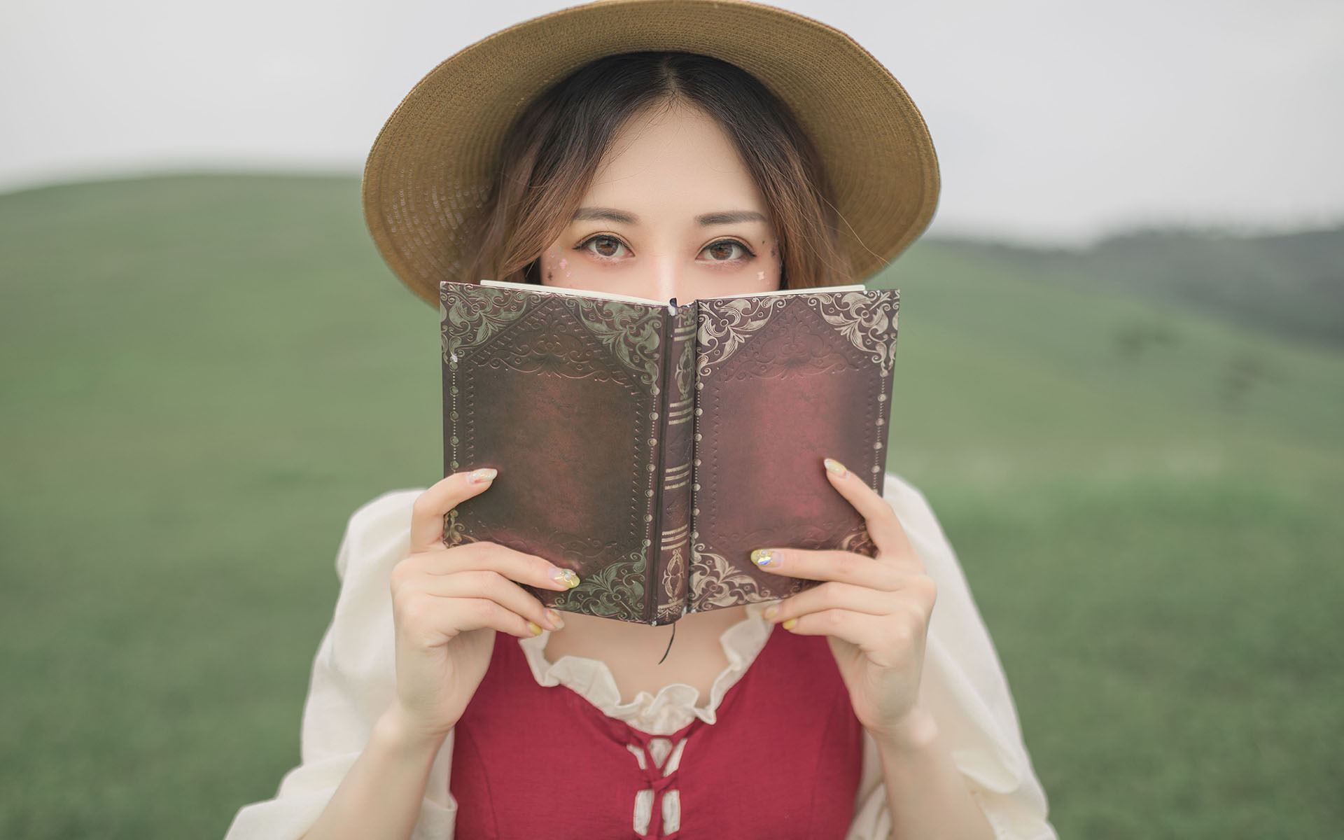 清纯  气质  文艺  户外  美女