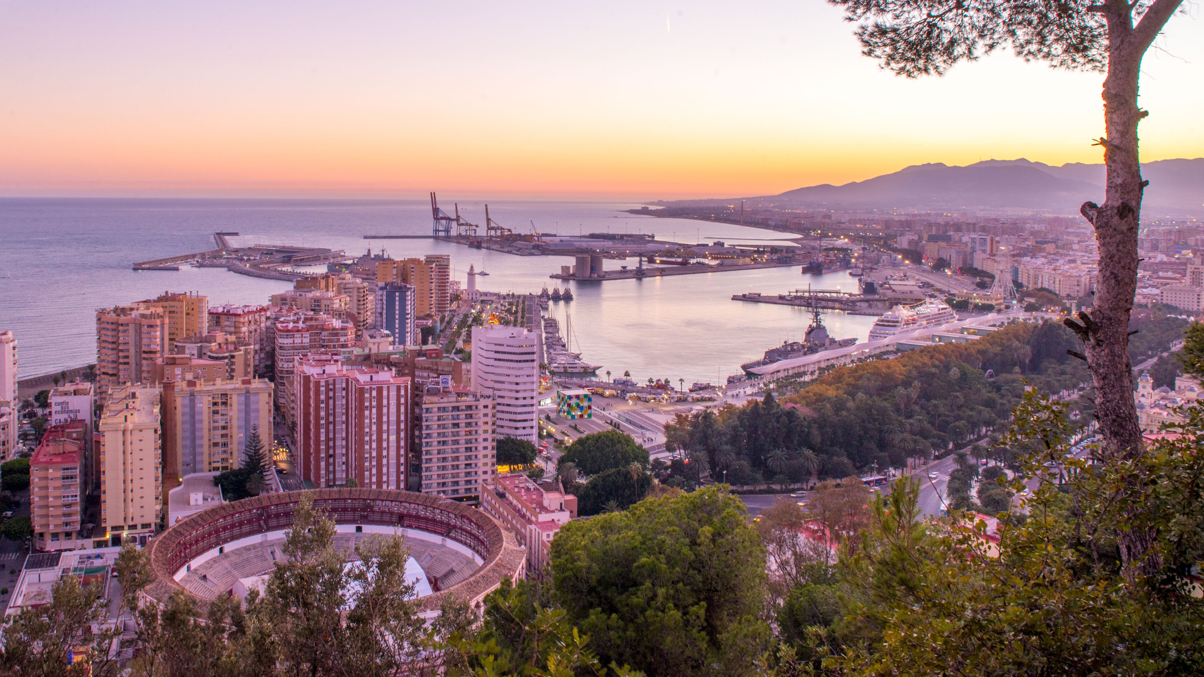 西班牙马拉加风景