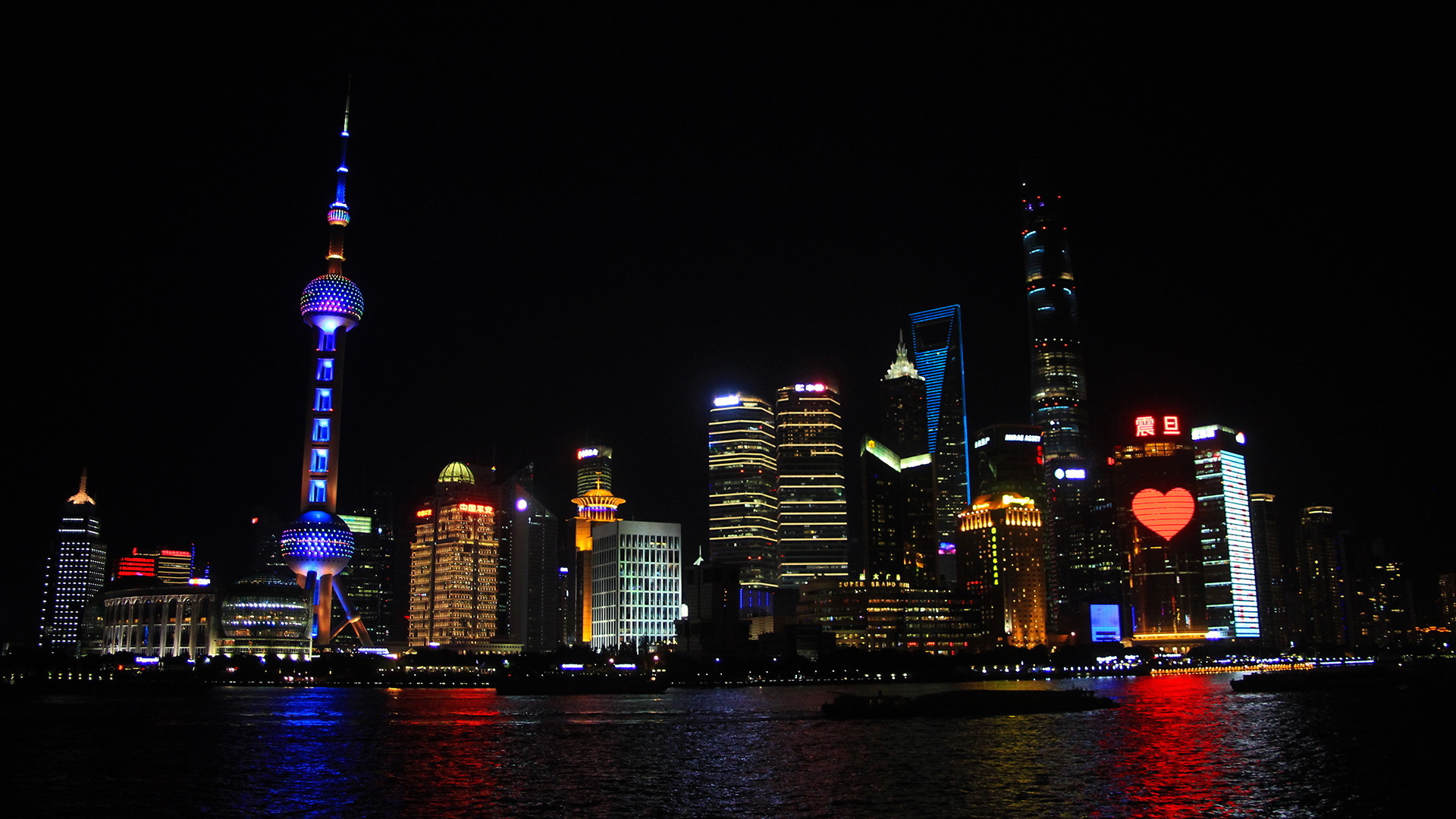 上海滩 东方明珠 夜上海 外滩 都市夜景