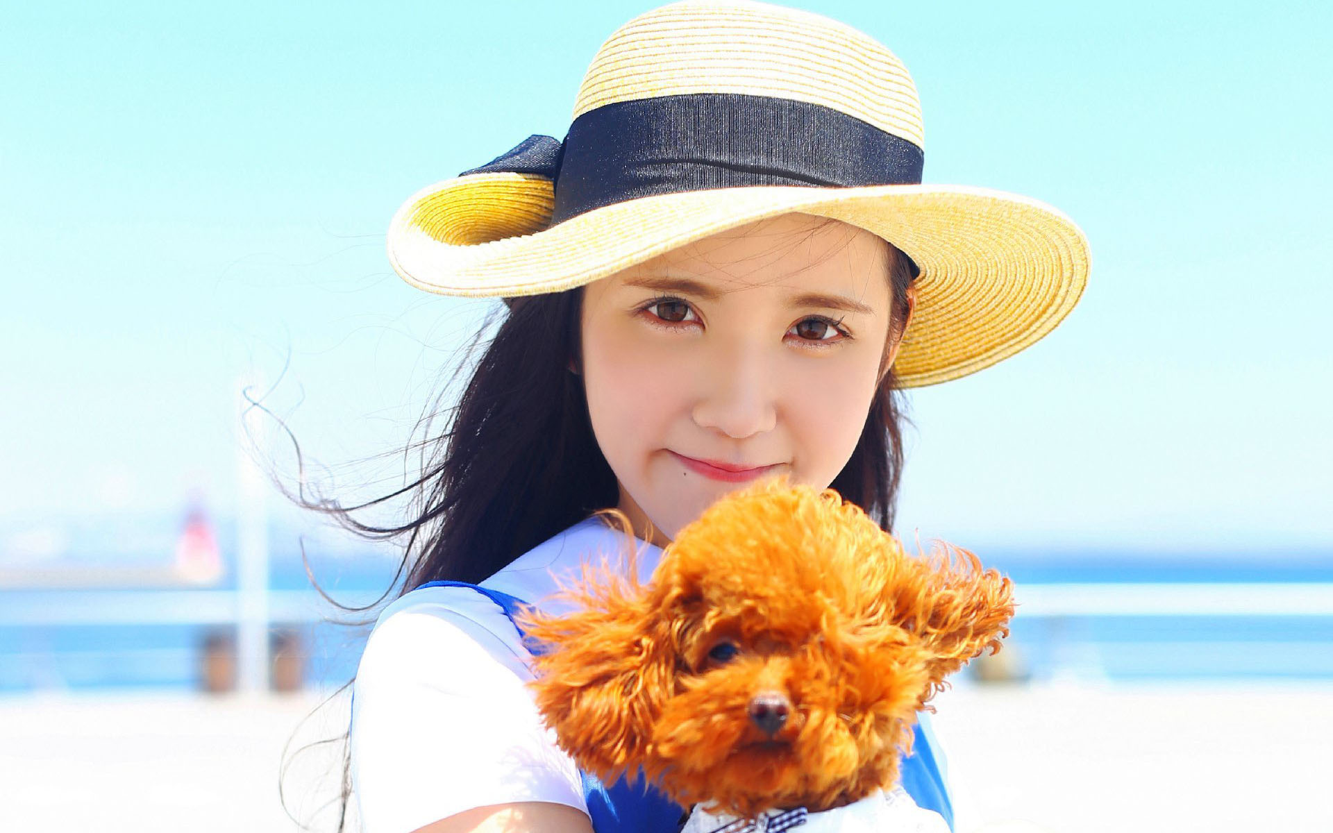 美女 可爱 小清新