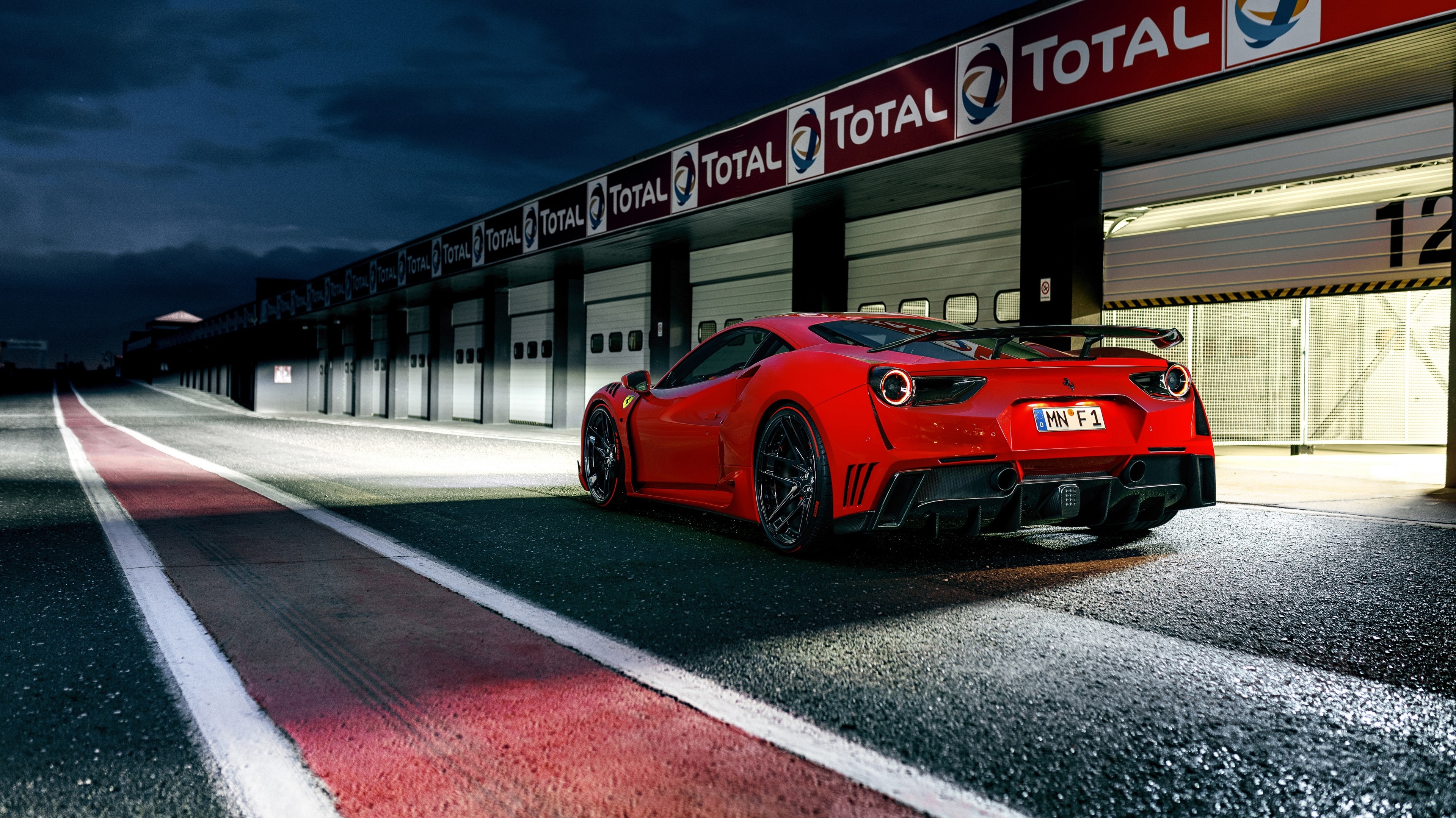 4K 跑车 法拉利 汽车