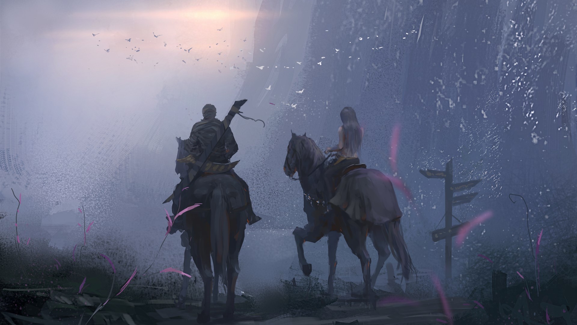 动漫 国漫 鬼刀 冰公主