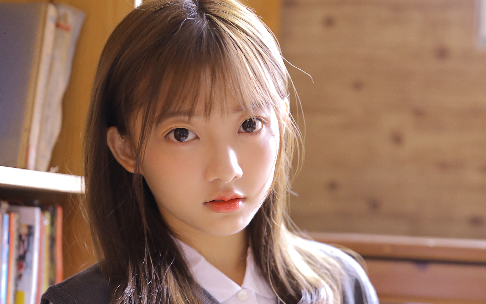 清纯  日式制服  美女  清新