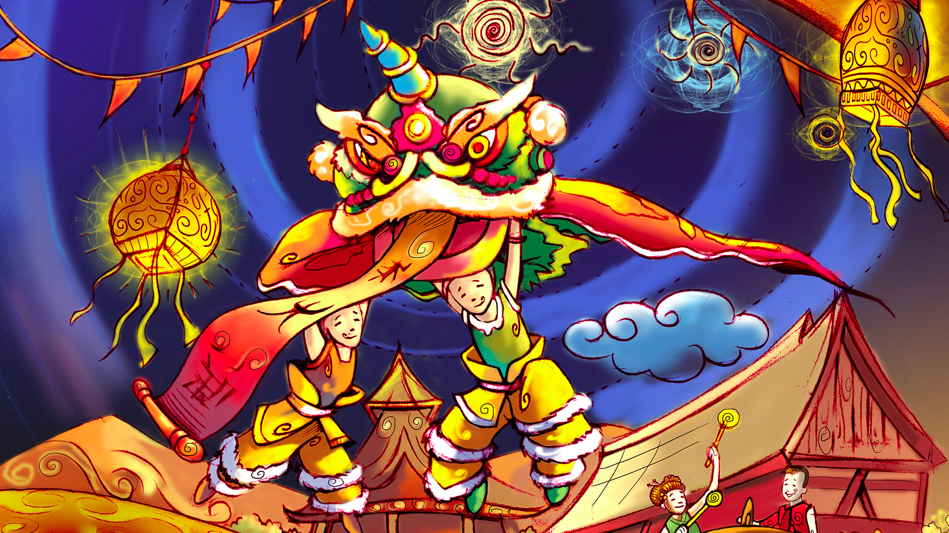 节日美图 新年 红火 过年