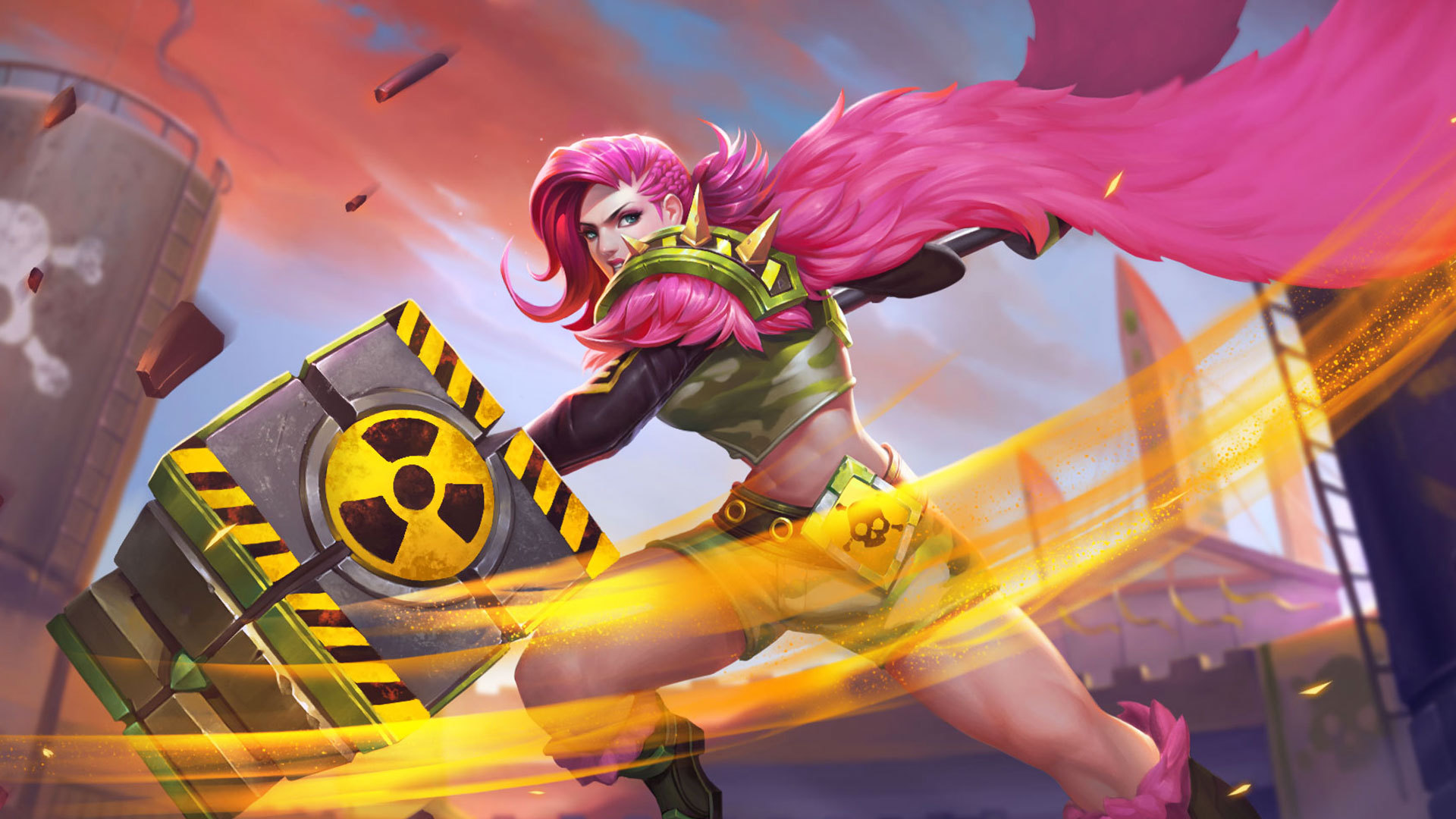 王者荣耀 钟无艳 生化危机