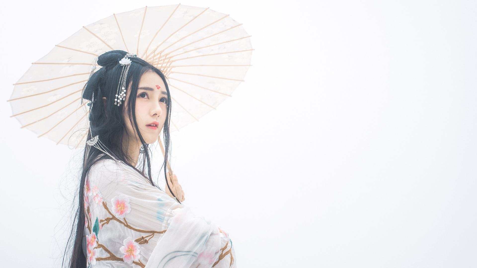 美女 古风 汉服 萌萌哒