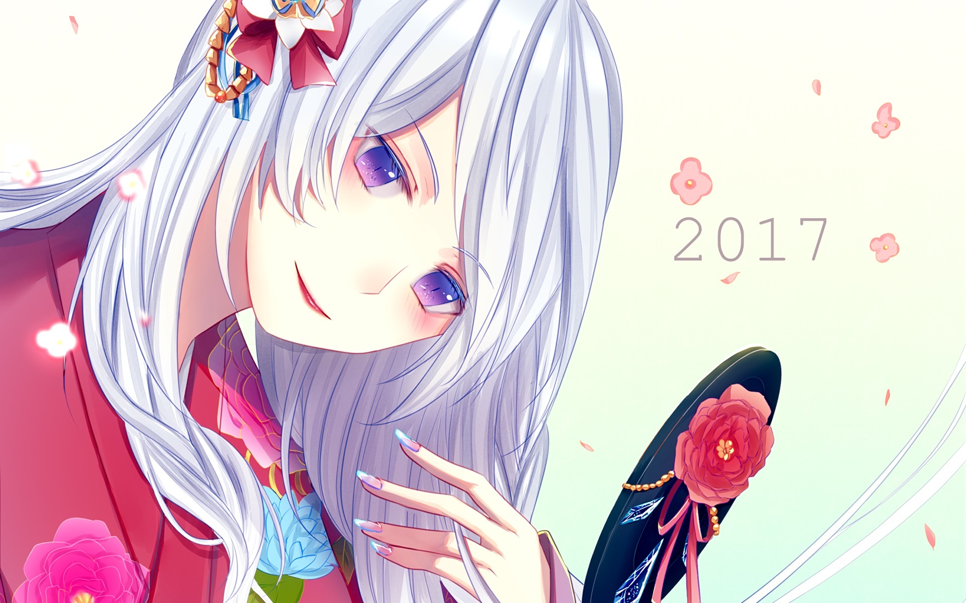 2017 新年快乐 二次元 春节