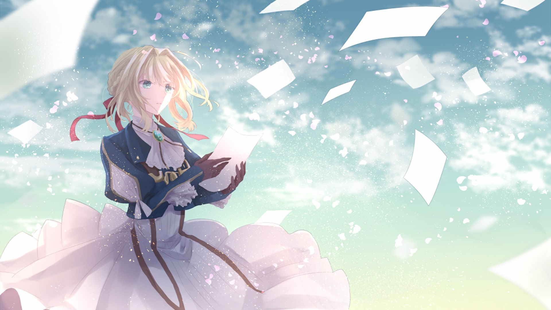 动漫 紫罗兰永恒花园 京紫