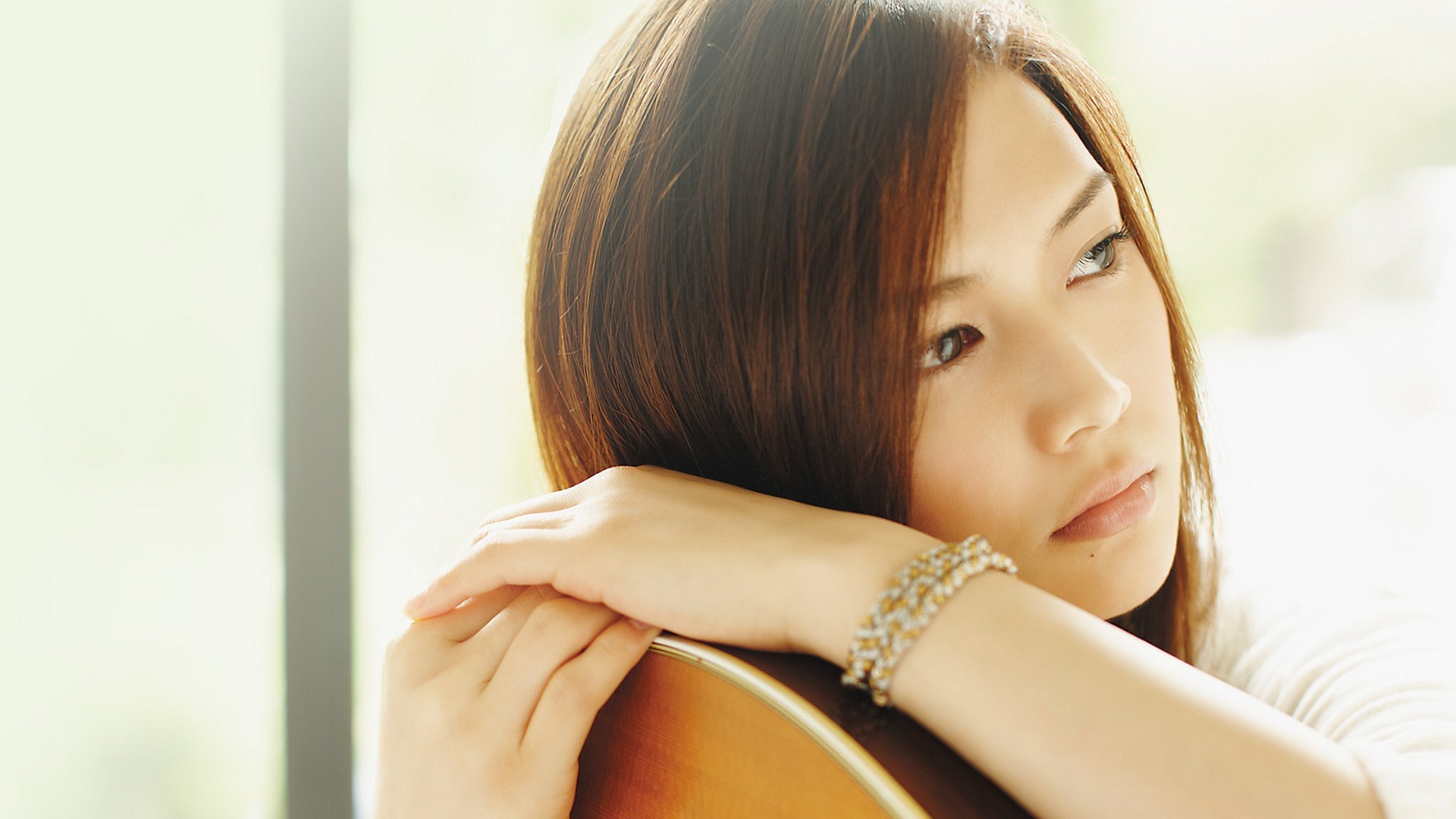 美女 清纯 可爱 萌妹子 忧郁