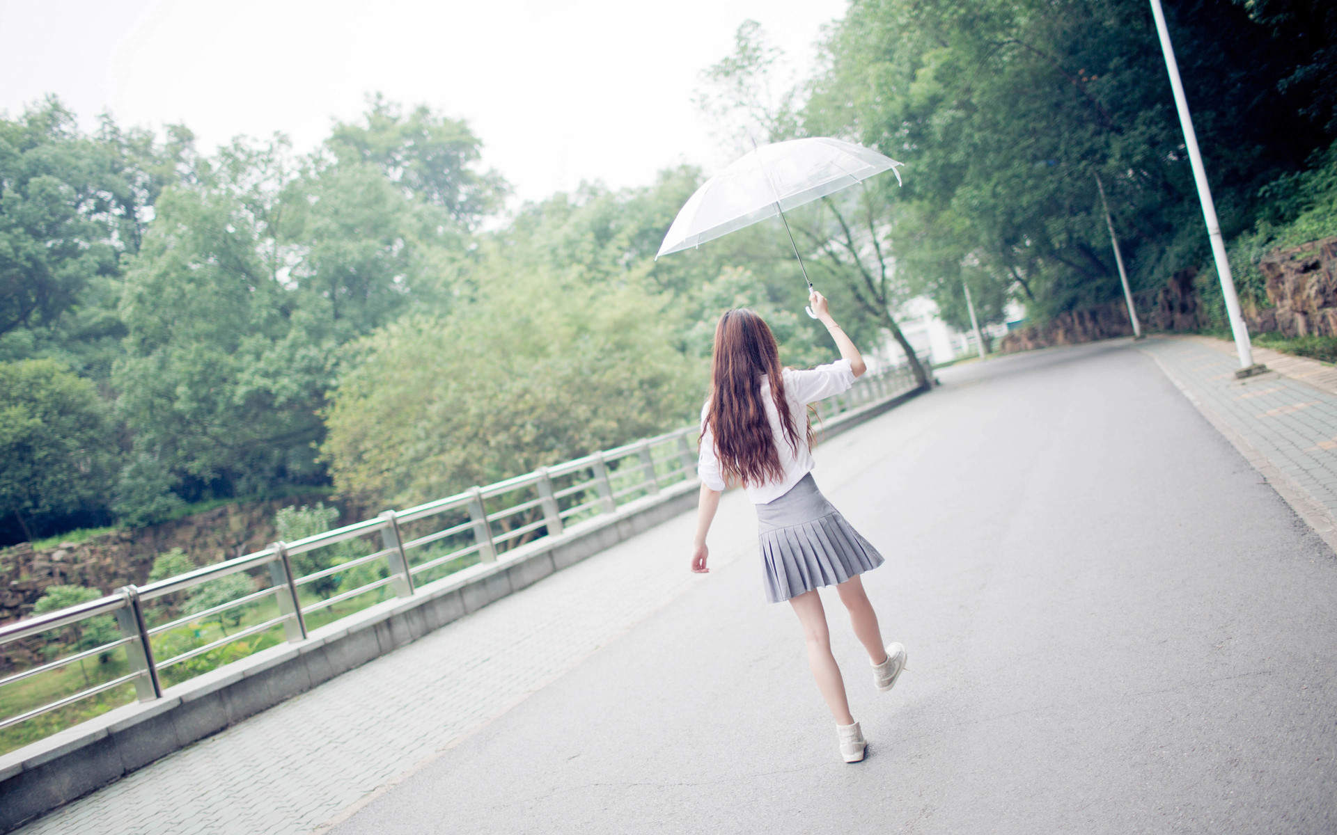 美女 清纯 背影