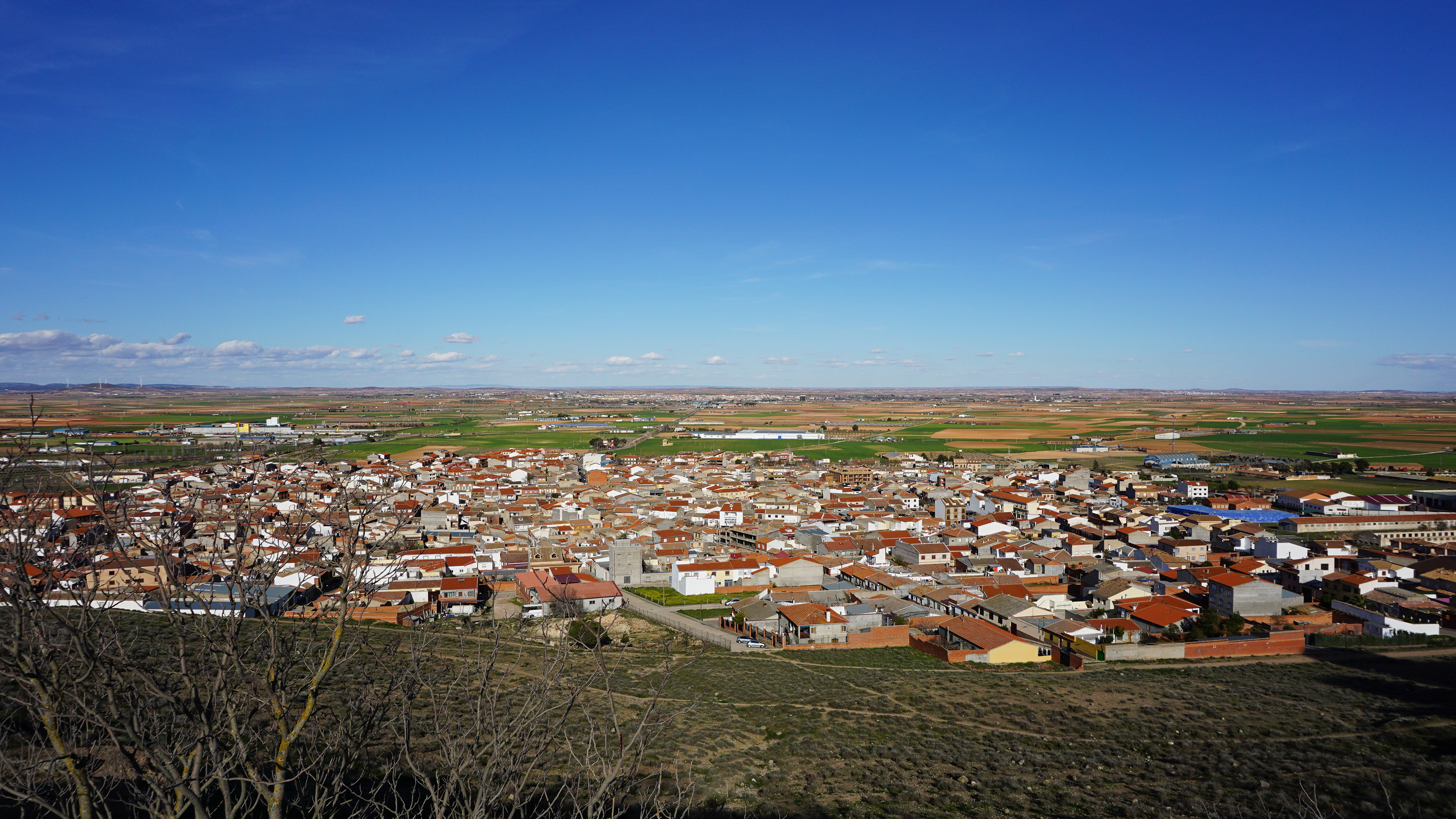 4K 风景 俯瞰孔苏埃格拉 西班牙