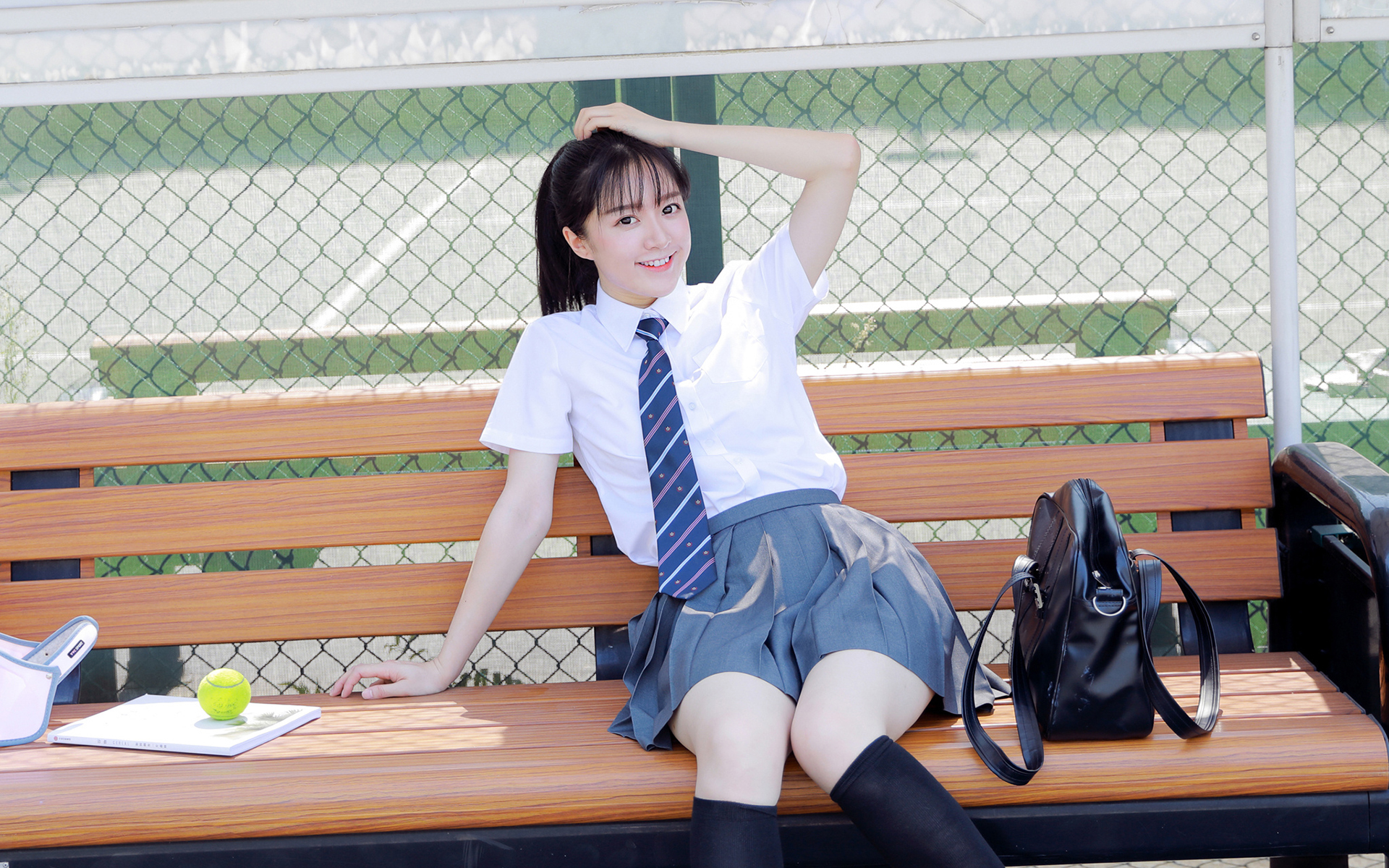 清纯   清纯JK制服少女