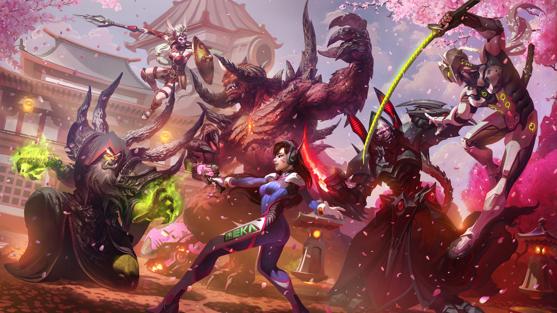 游戏 守望先锋 DVA