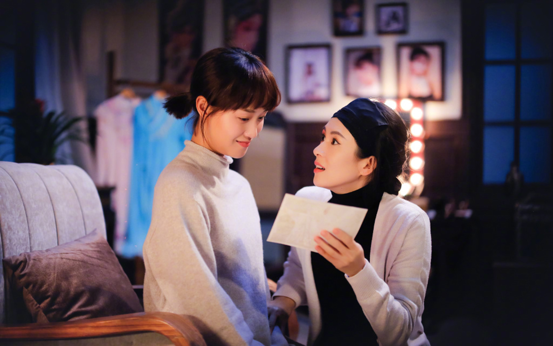 影视剧照 演员的诞生 章子怡 蓝盈莹