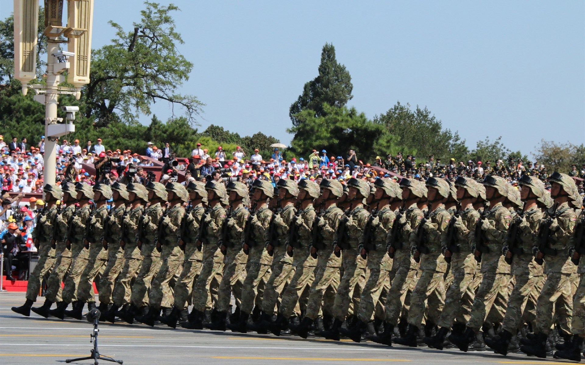 军事 阅兵  抗战胜利