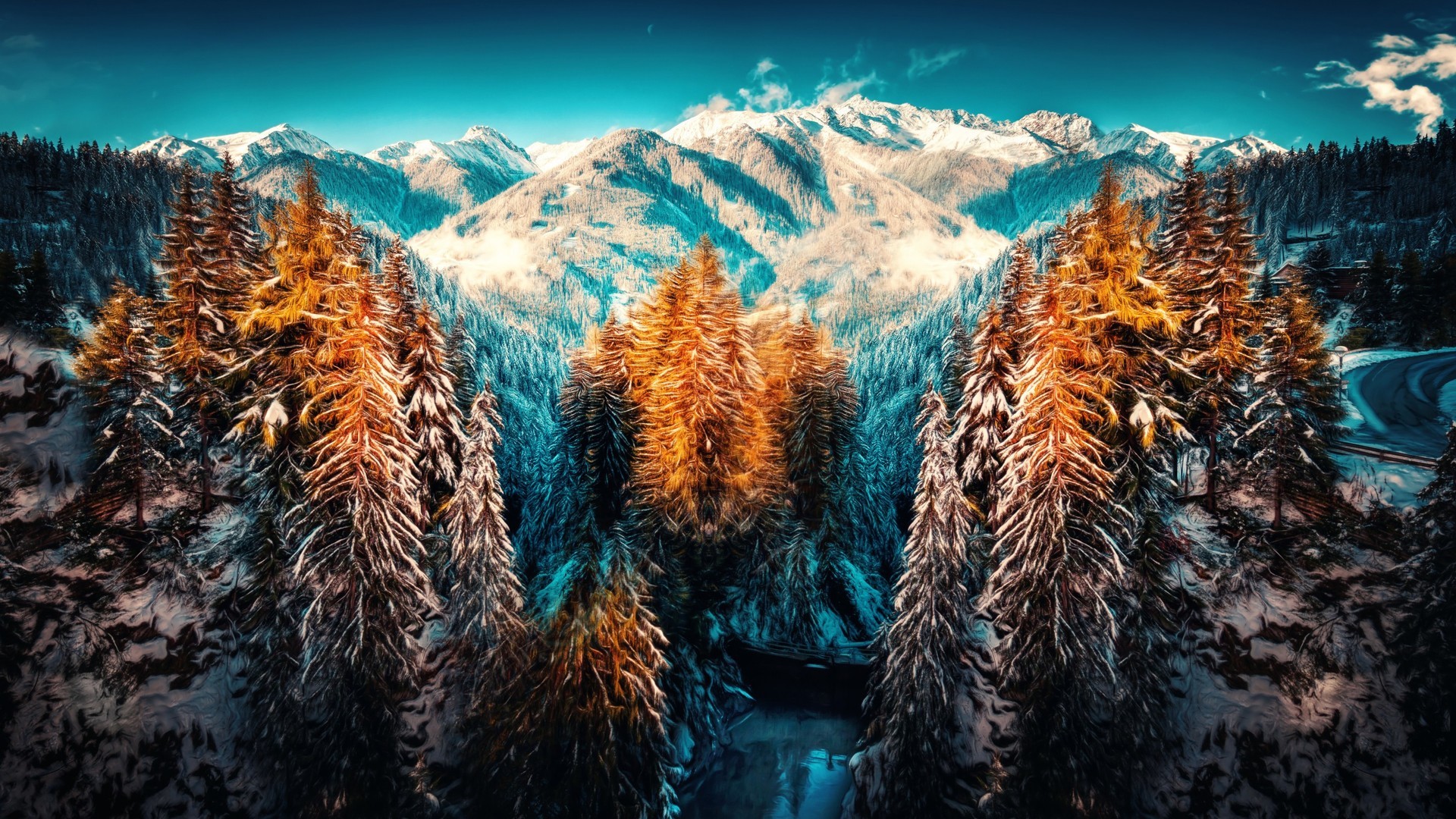 风景  自然美景  美丽壮观  宽屏