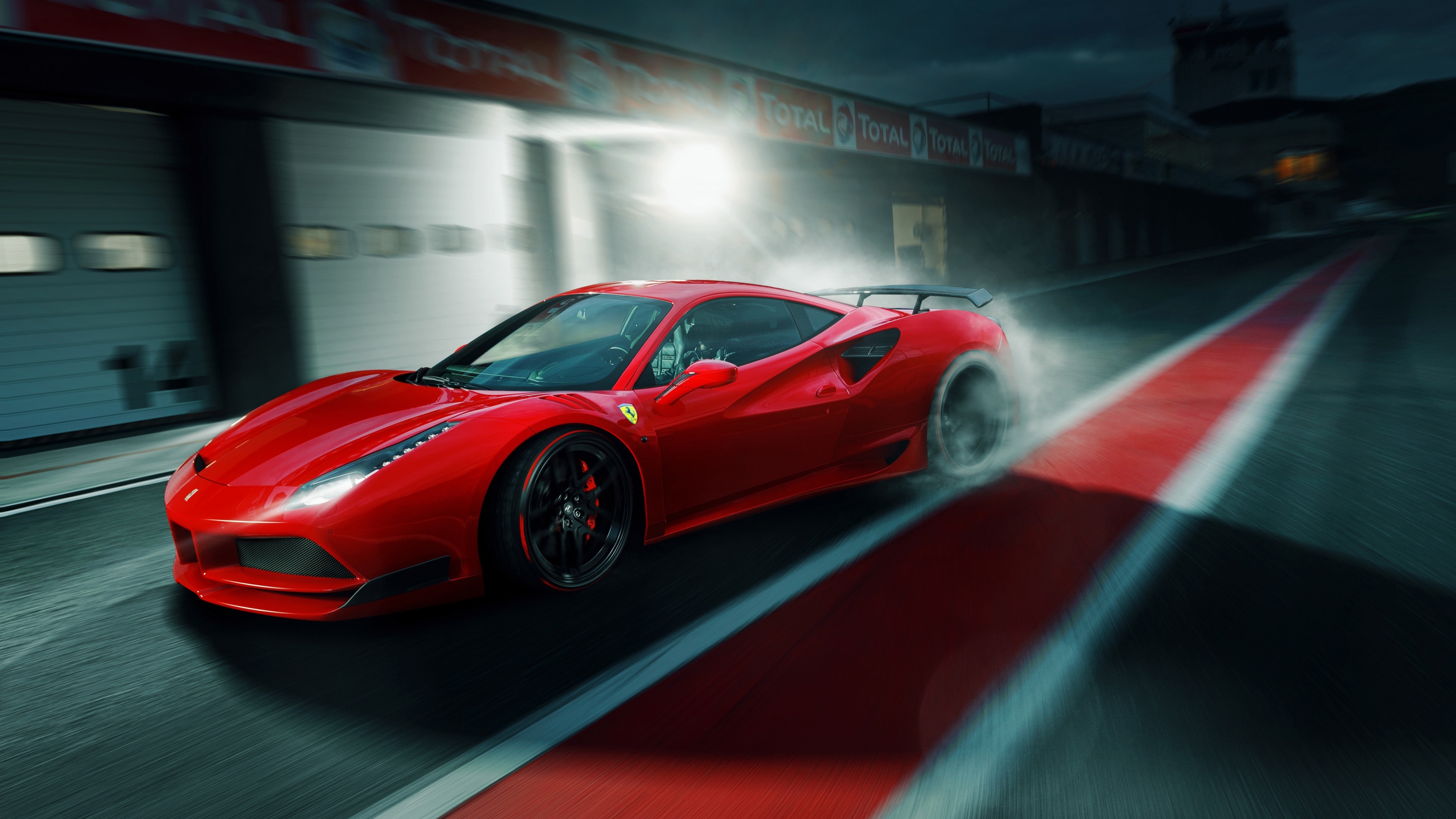 4K 汽车 法拉利 跑车