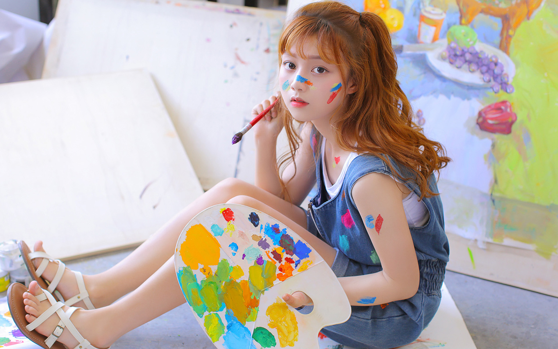 美女 清纯 可爱 俏皮