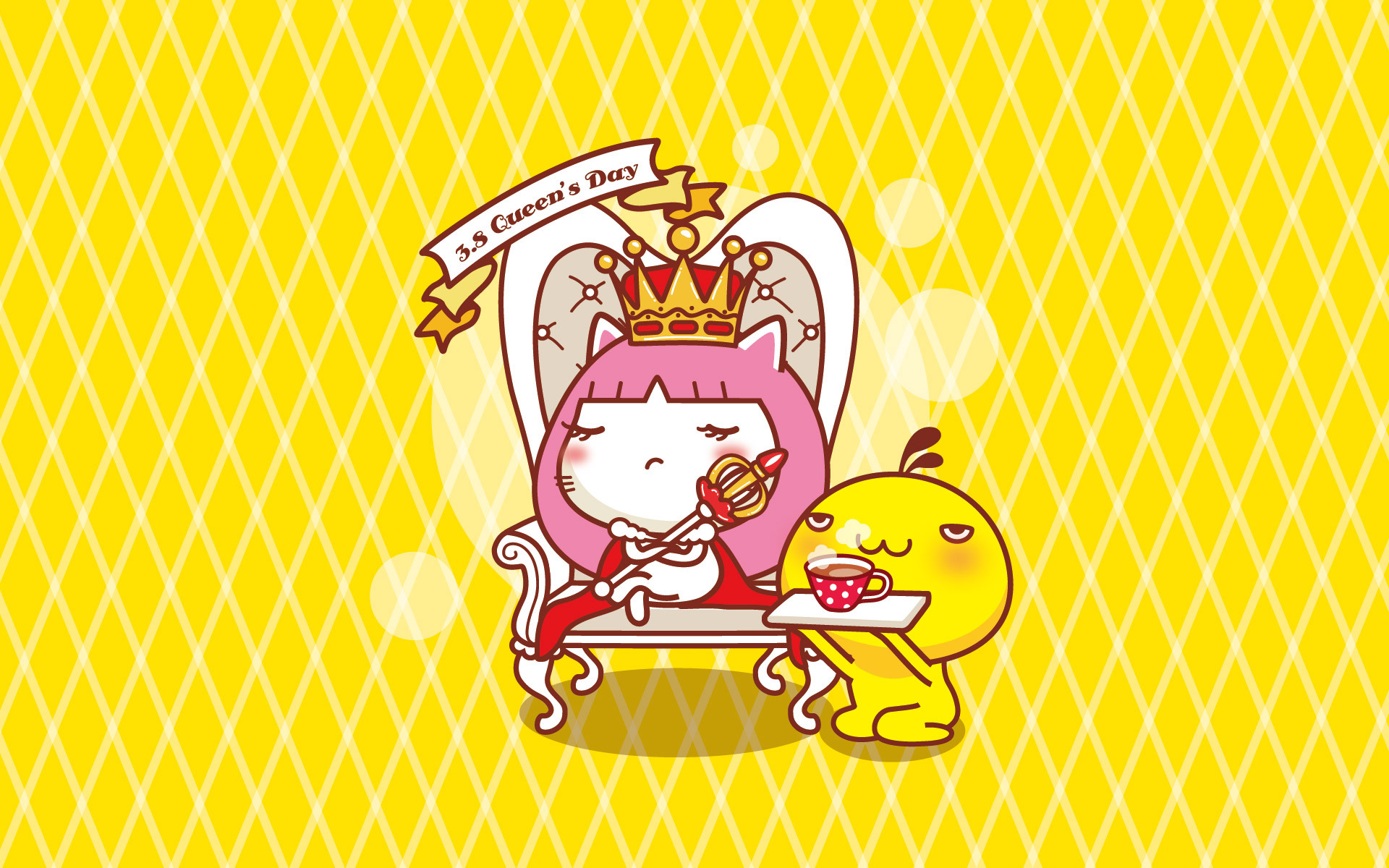 蘑菇点点 妇女节 女生节