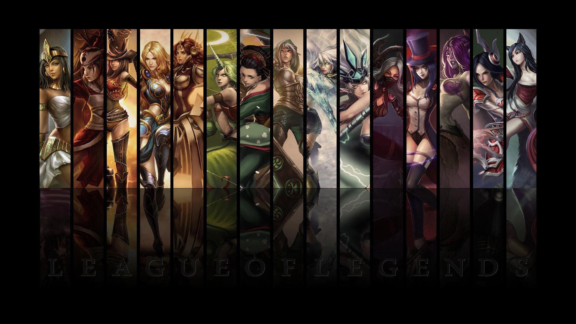 英雄联盟 lol 女性角色