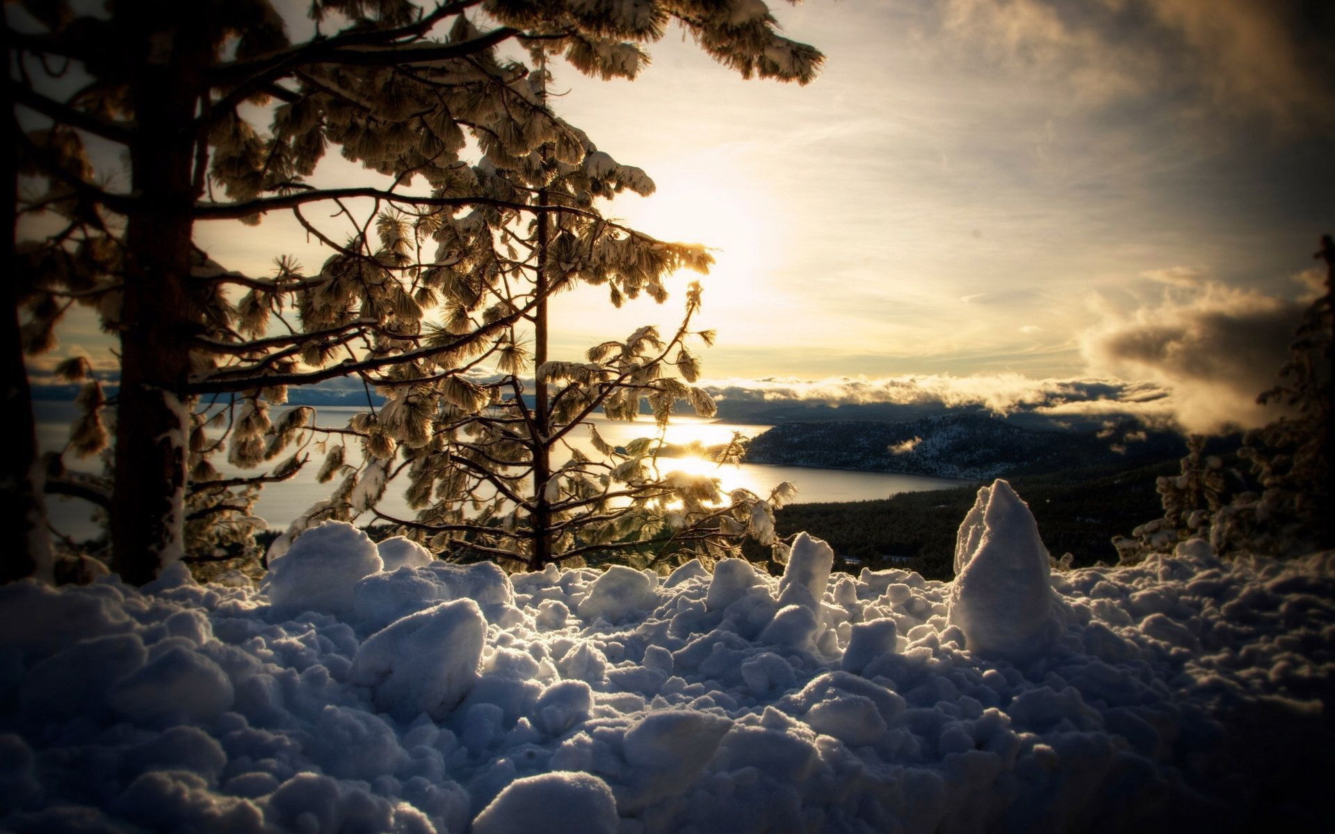美国 太浩湖 Lake Tahoe 塔霍湖 风景 宽屏