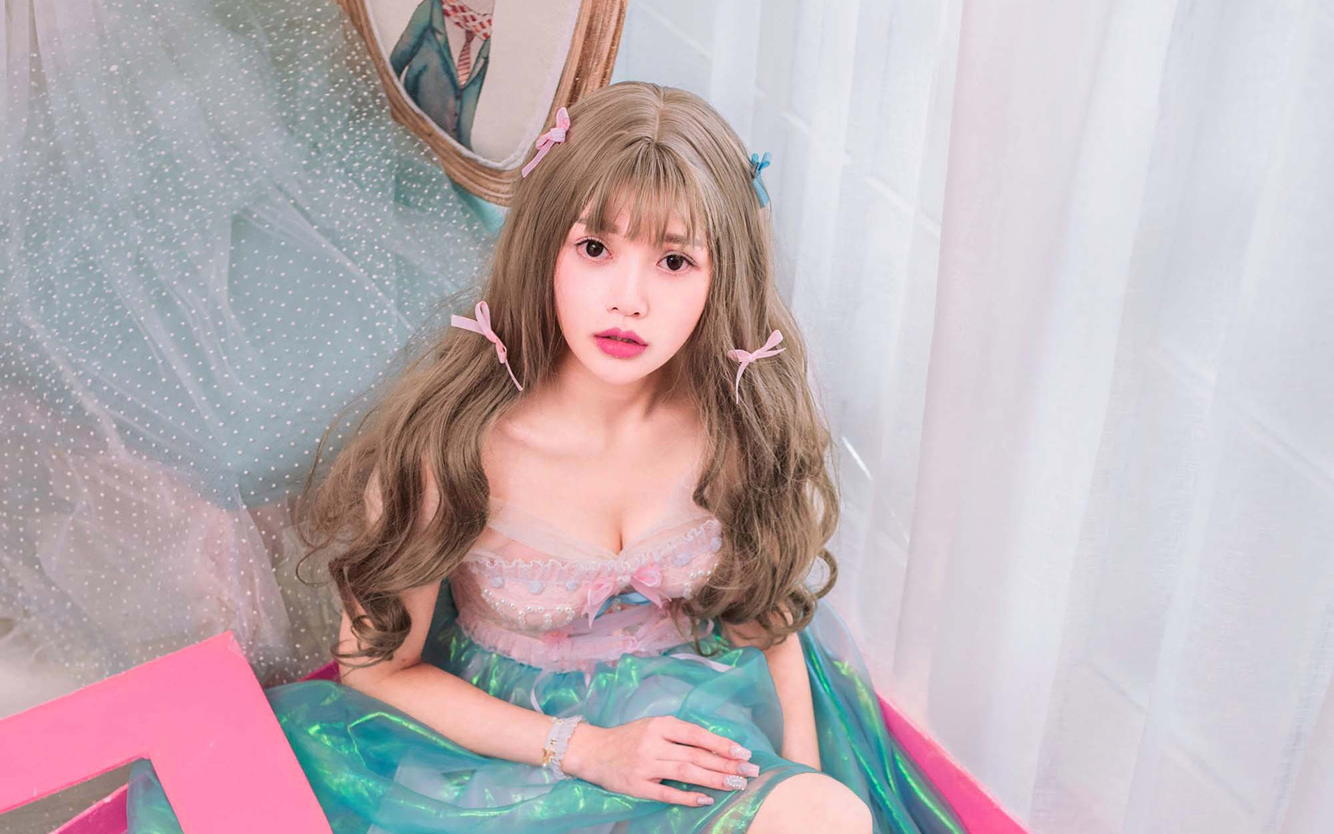 清纯 粉色 可爱