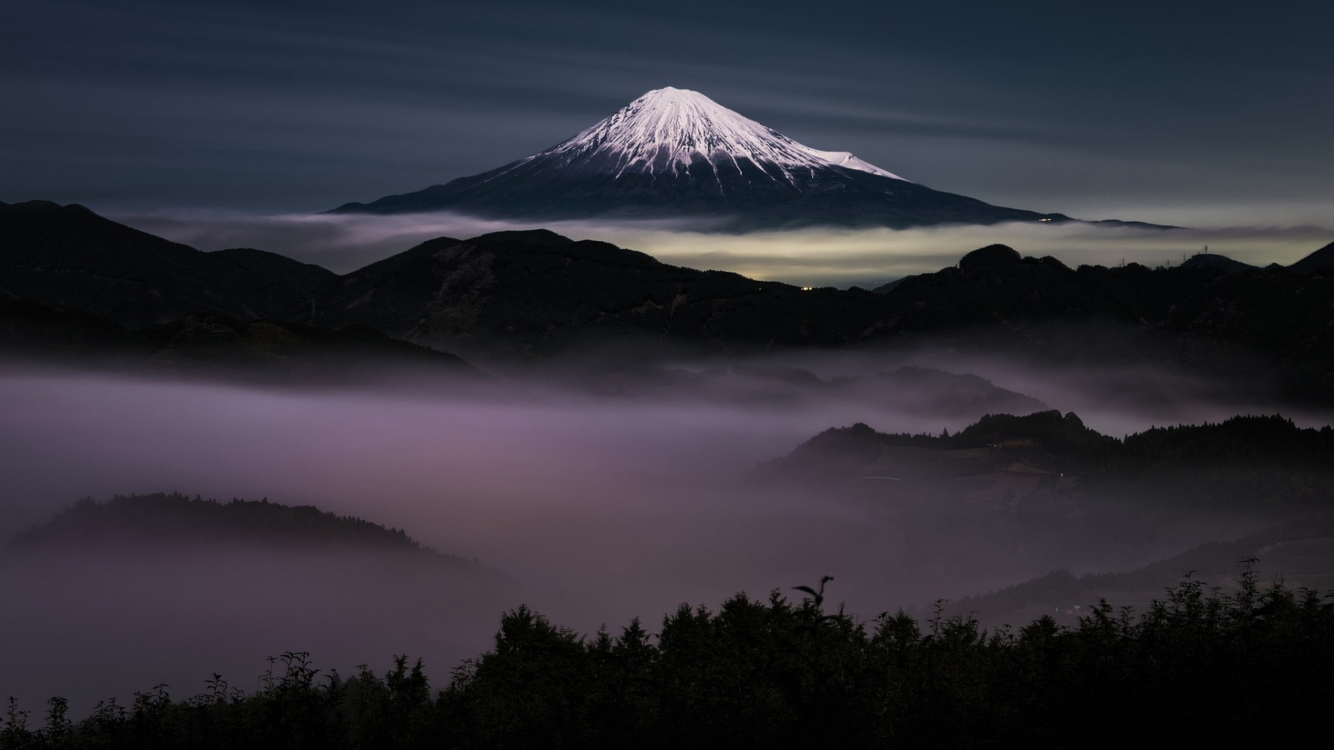风景 富士山 旅游胜地