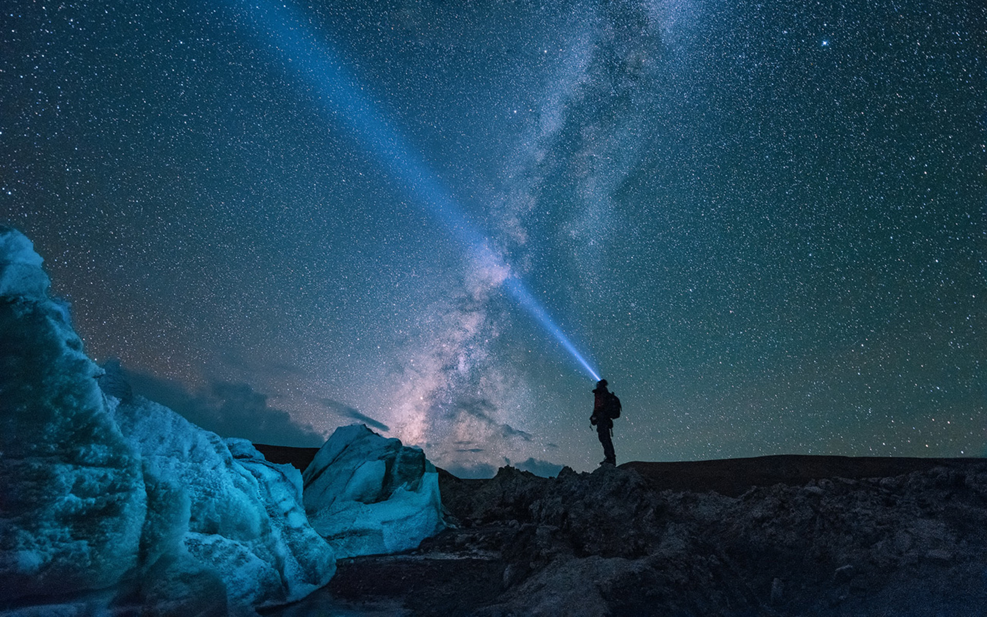 奇幻梦境  西藏唯美星空