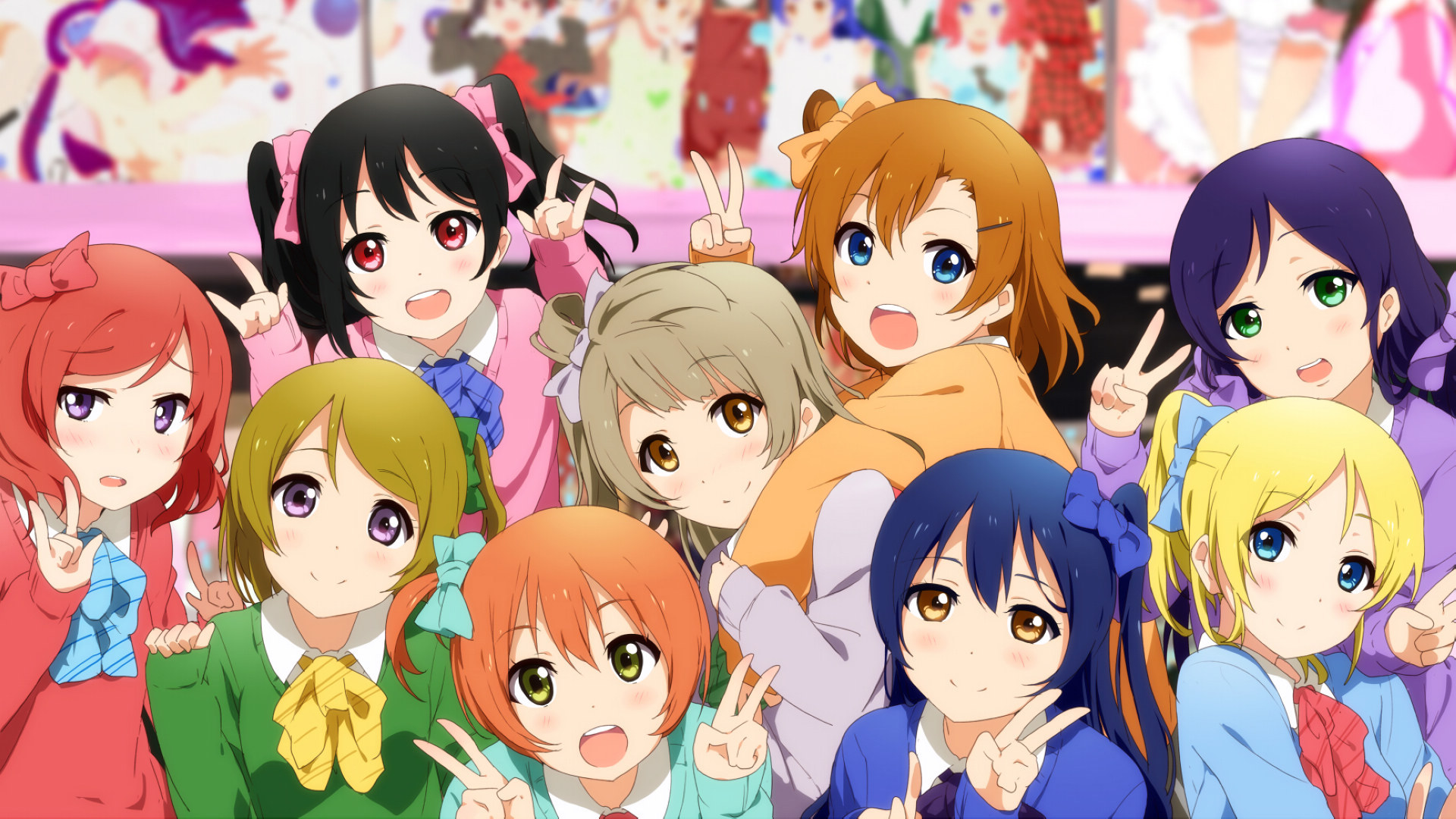 lovelive 励志 少女 偶像 搞笑 动漫