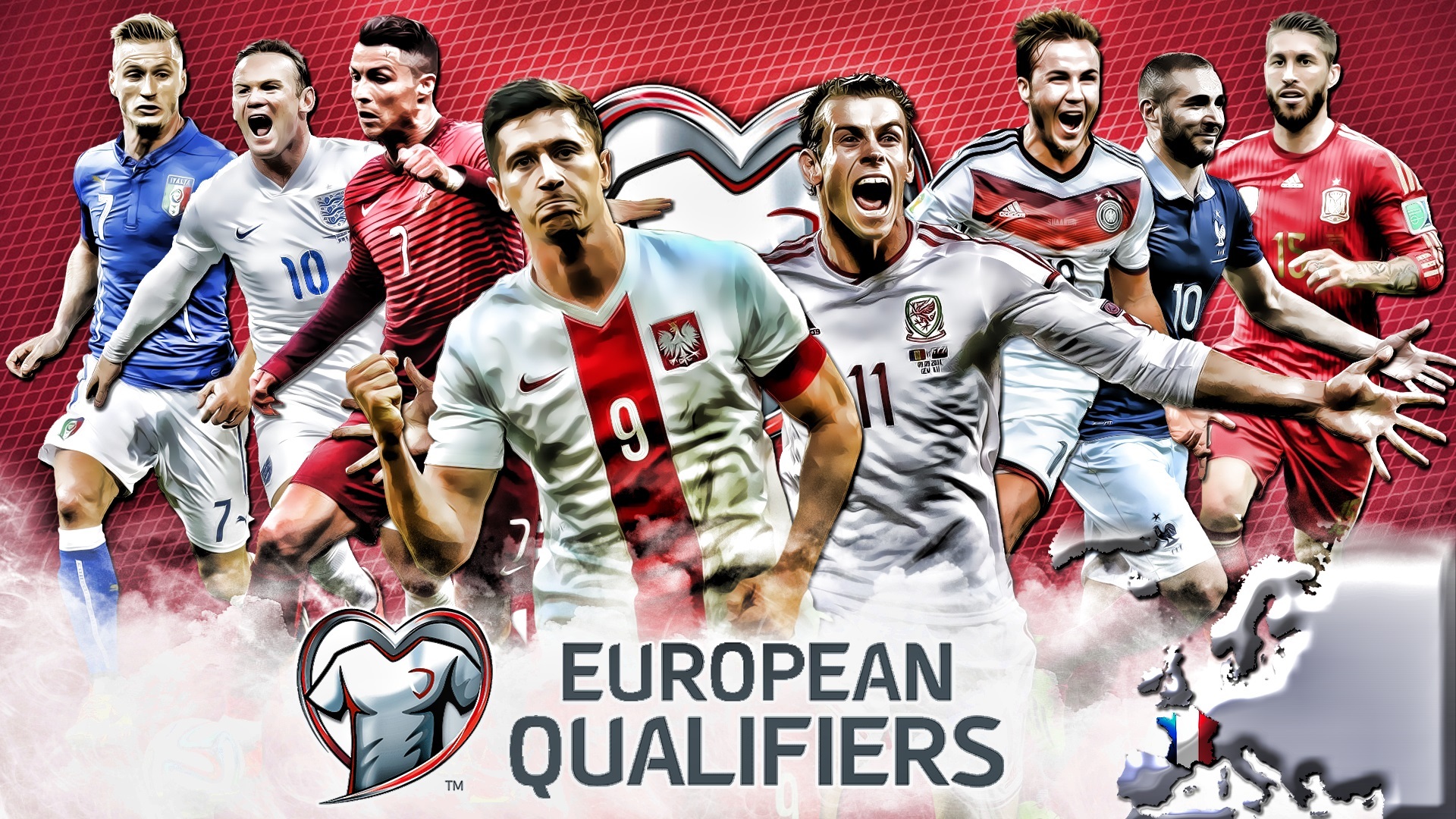 足球 球星 欧洲杯