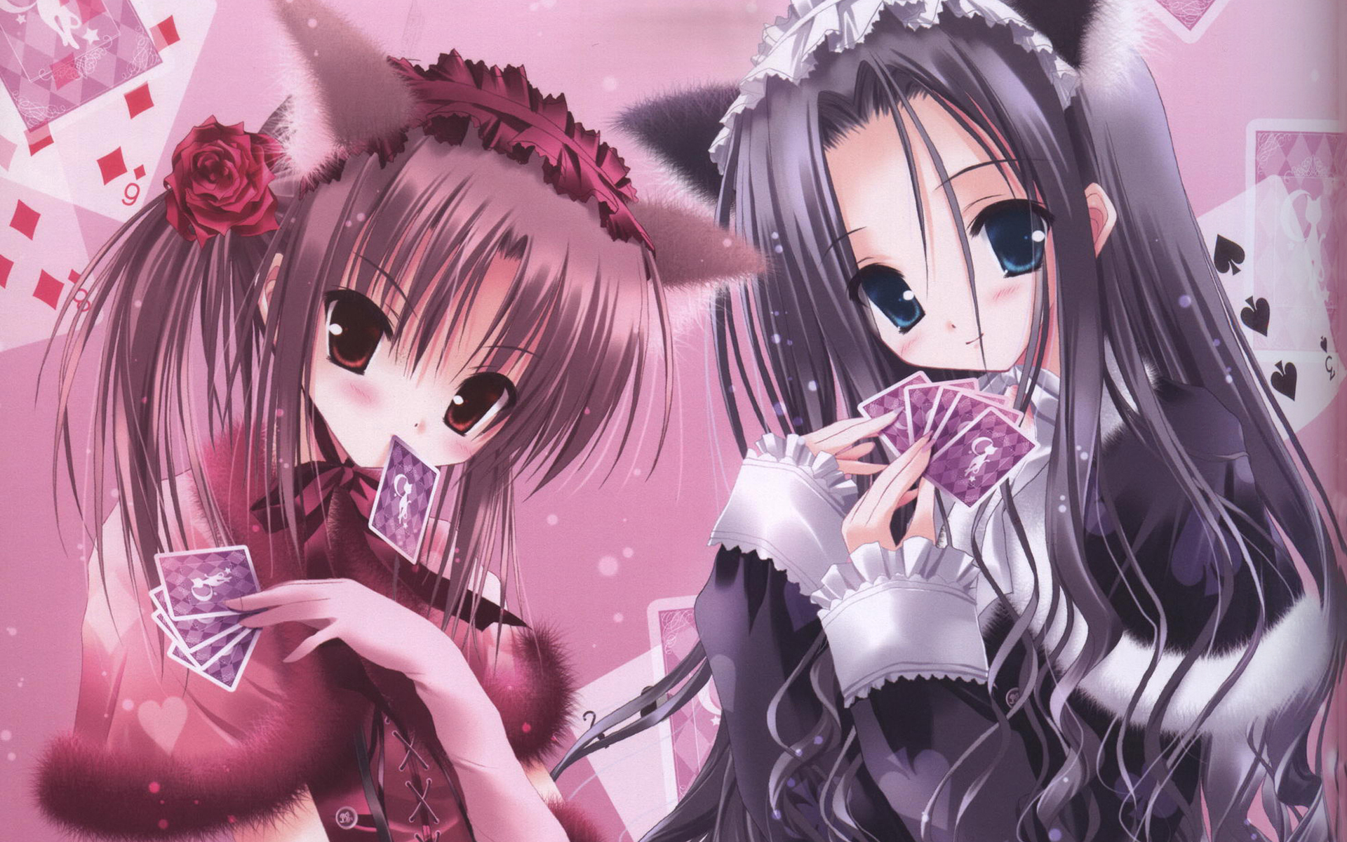 白夜茶会 萝莉 插画 漫画