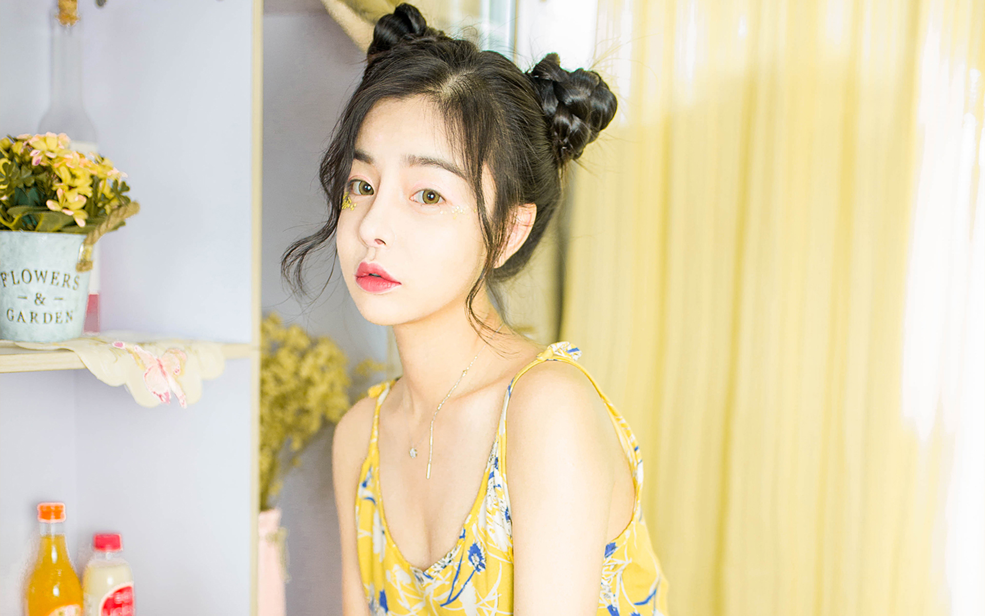 清纯  元气少女居家唯美文艺写真