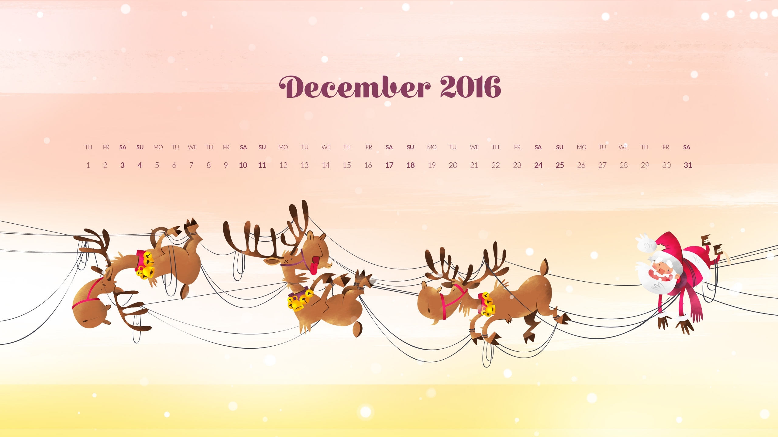 12月 圣诞节 圣诞老人