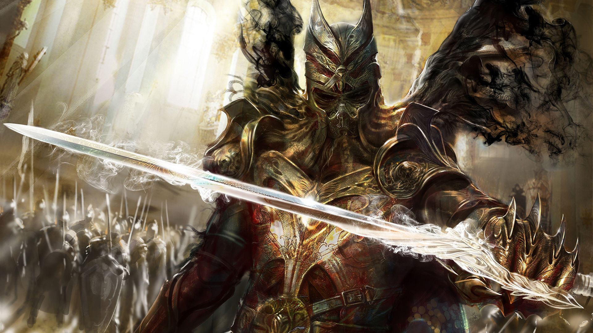 傀儡 骑士 盔甲 剑