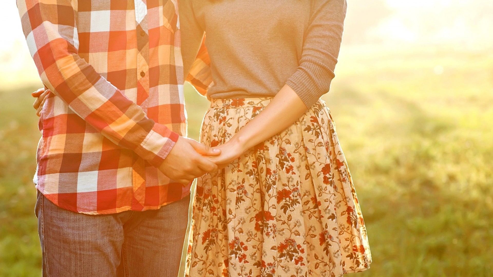 唯美温馨 情侣 牵手