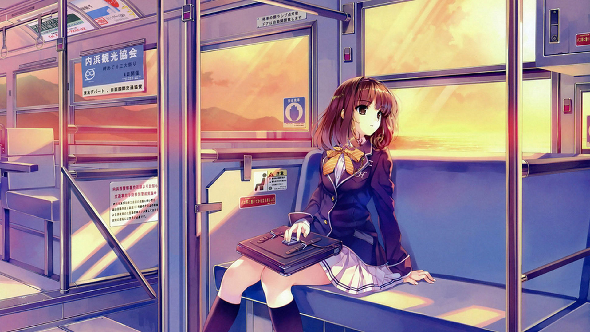 动漫  二次元卡通美女