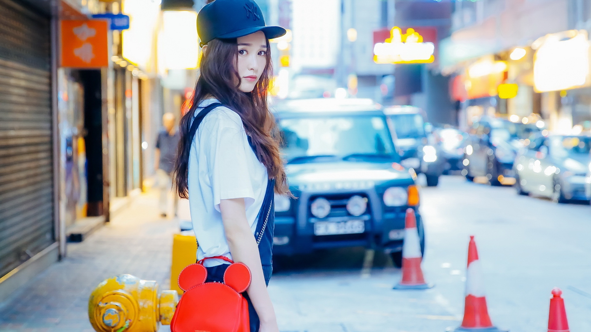 街拍达人 时尚酷炫 唐嫣