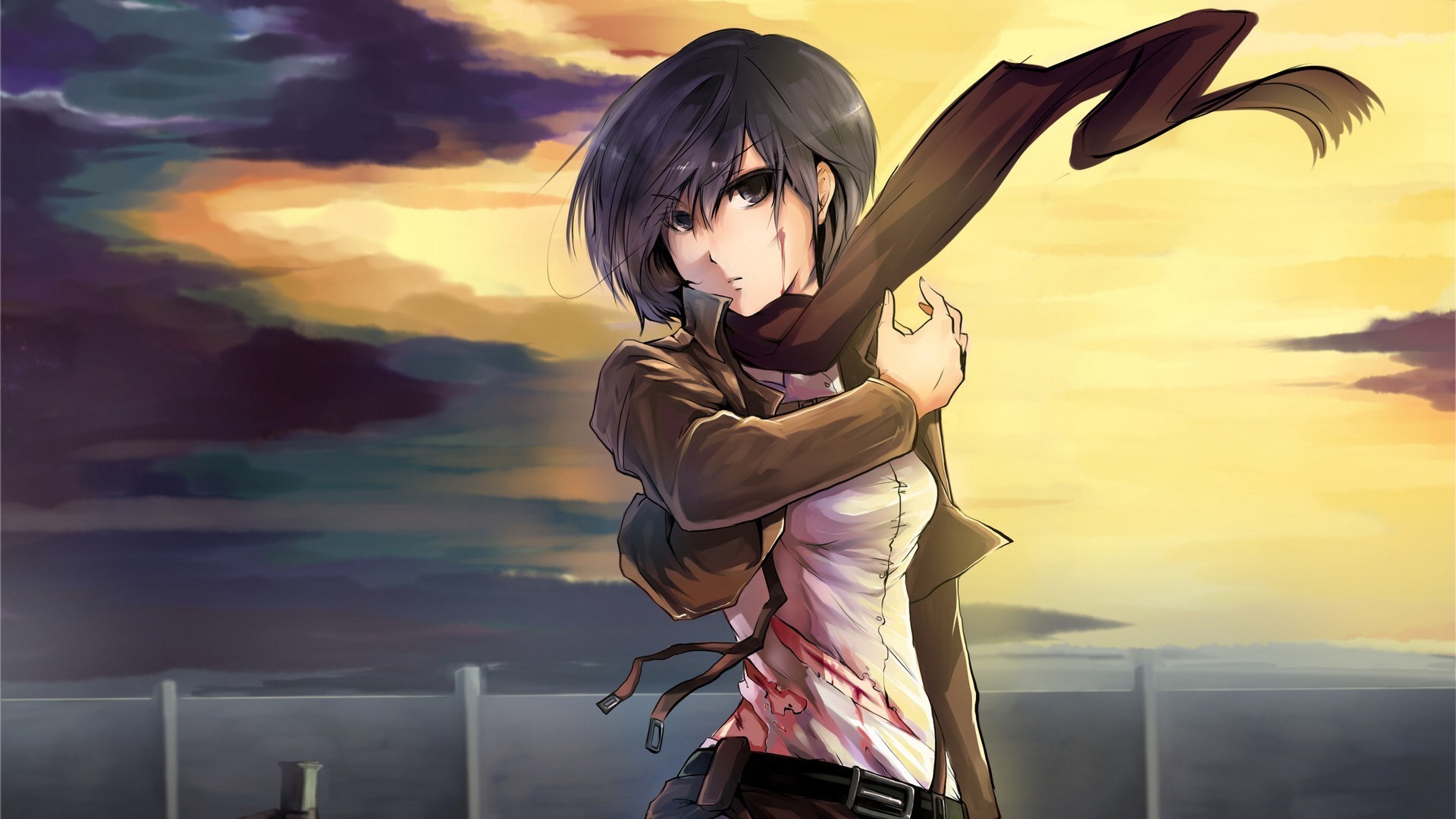 日漫 进击巨人 三笠·阿克曼