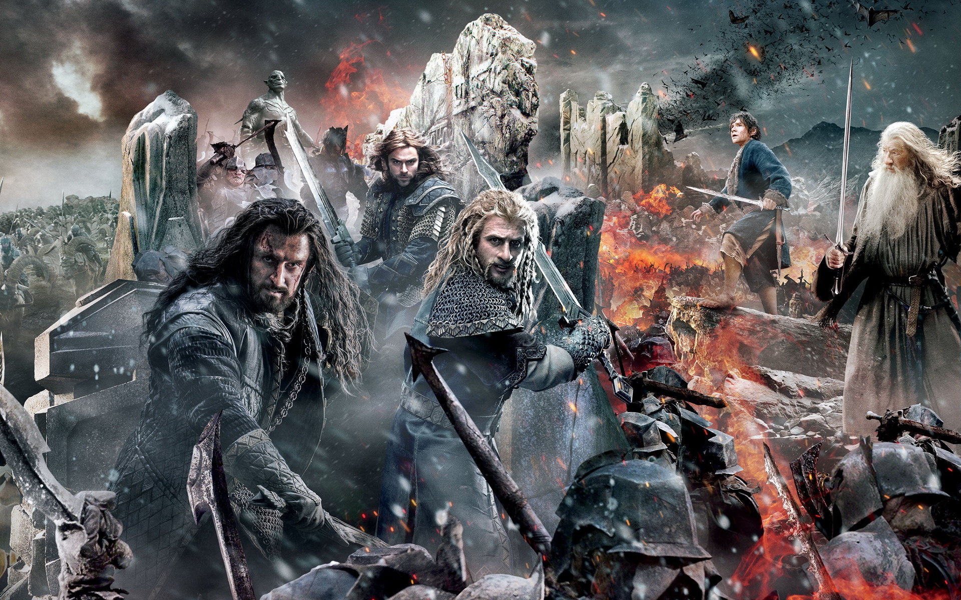 霍比特人3 五军之战 影视 电影 宽屏