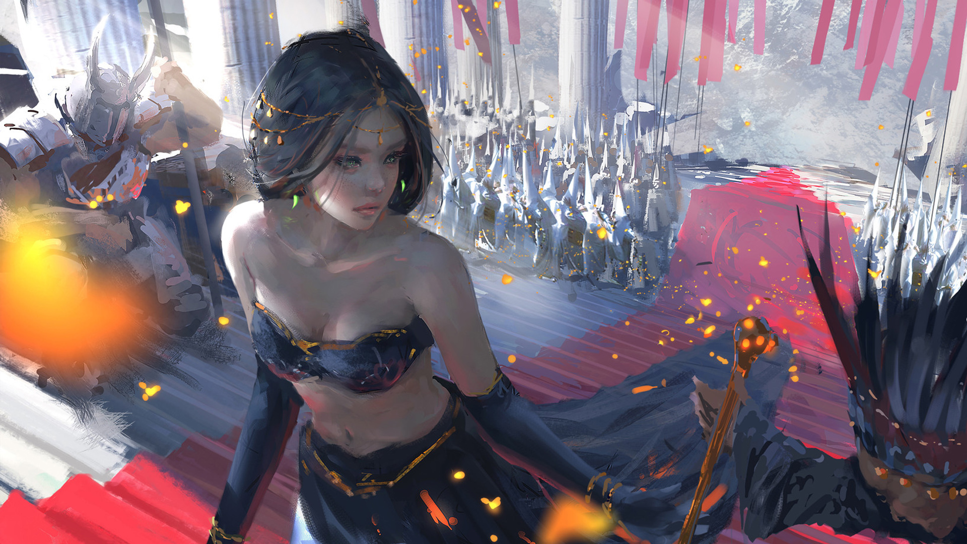 动漫 鬼刀 冰公主