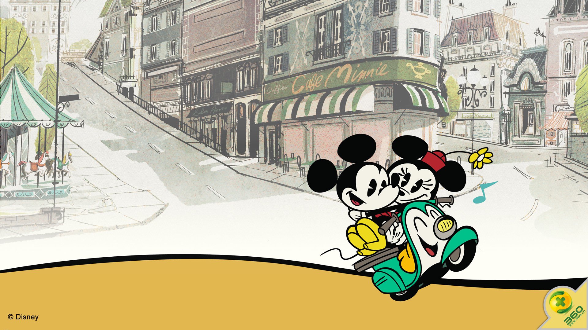 动漫卡通 手绘 动画 迪士尼米奇 儿童桌面专用