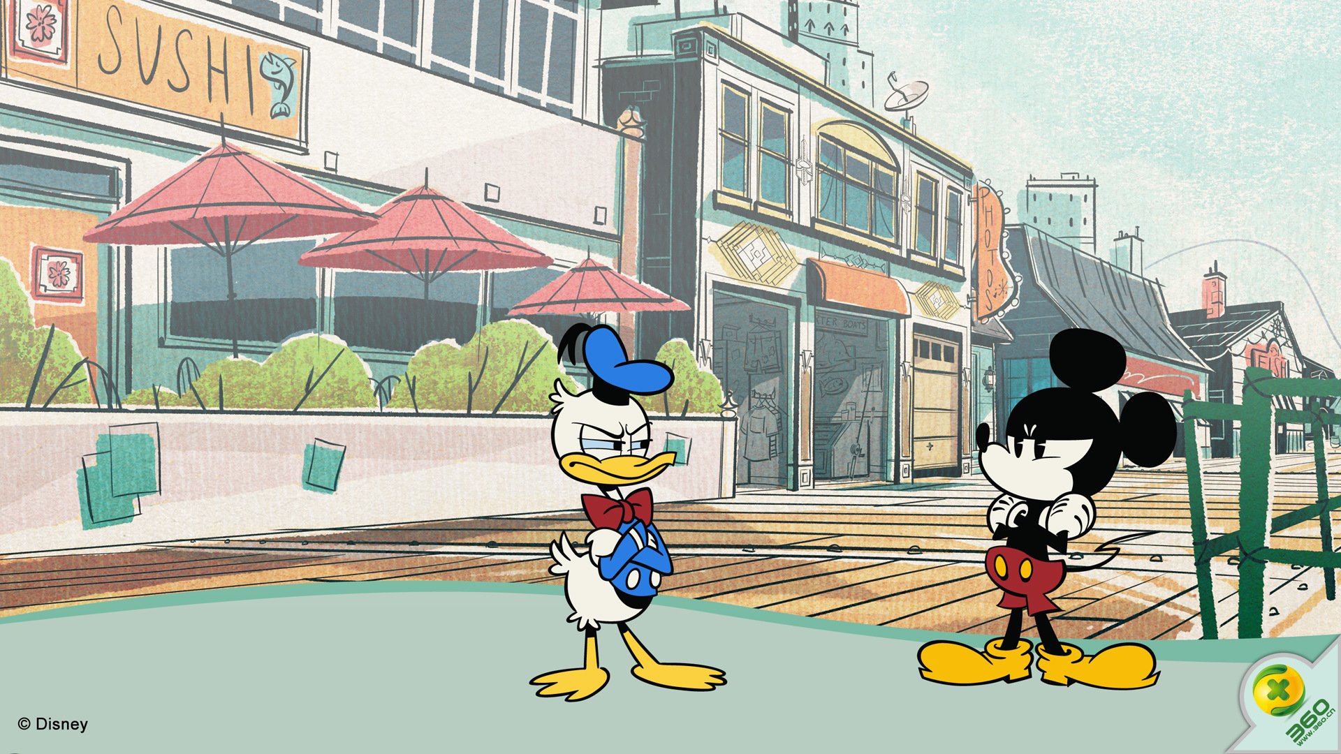 动漫卡通 手绘 动画 迪士尼米奇 儿童桌面专用