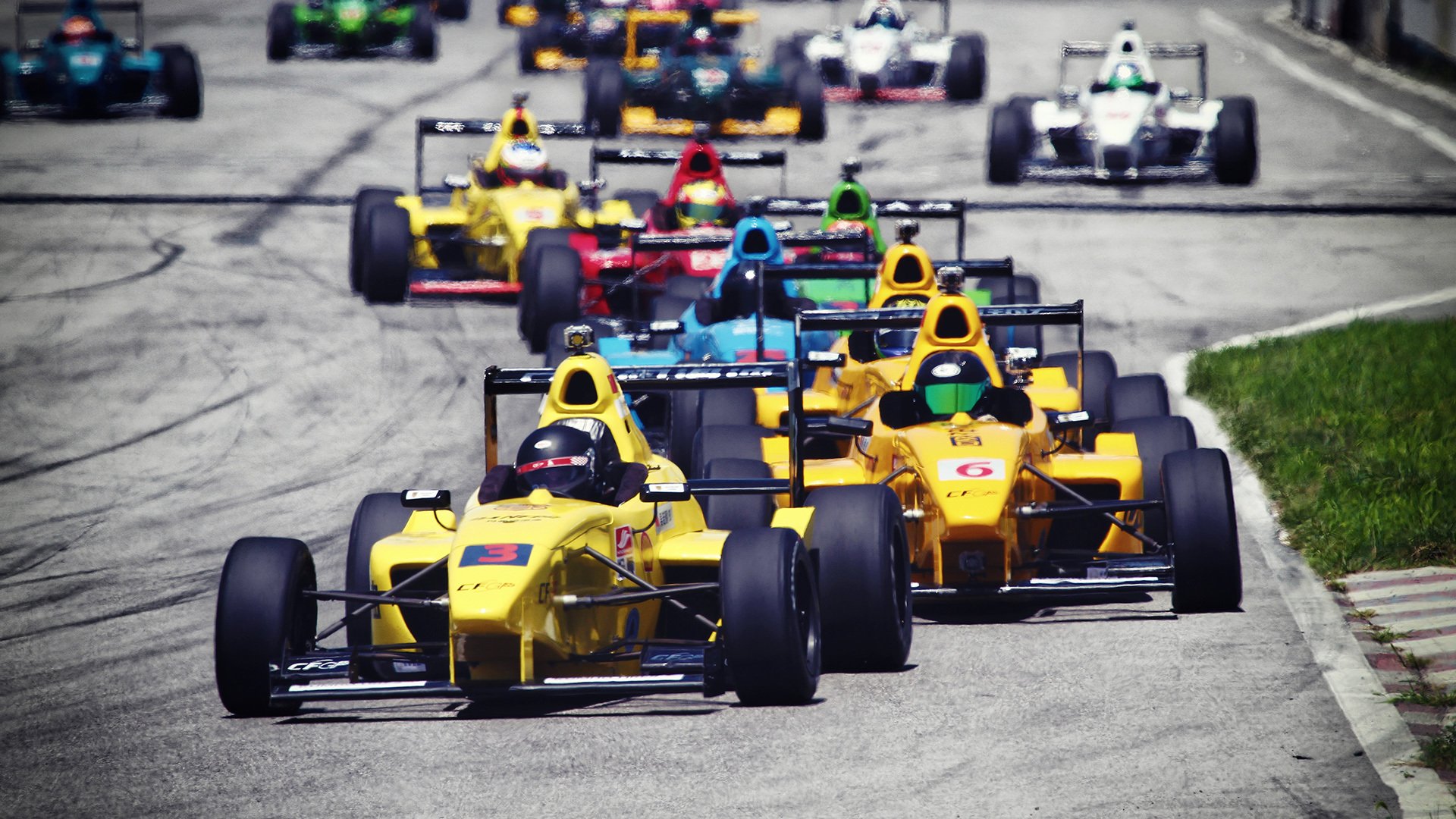 汽车 F1 赛车 360搜索车队 儿童桌面专用