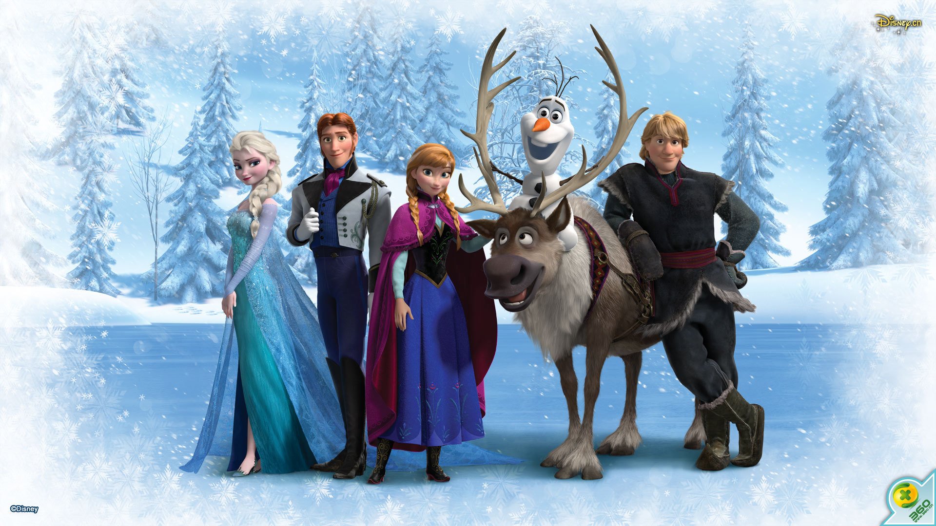 动漫 电影 游戏 冰雪奇缘 迪士尼 儿童桌面专用