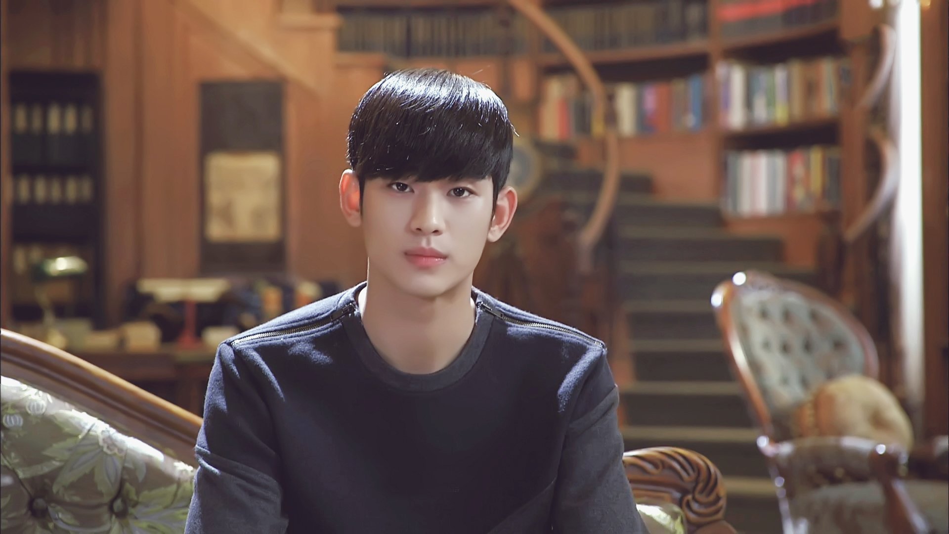 影视剧照 来自星星的你 韩剧 明星 都敏俊 教授 千颂伊 全智贤 金秀贤