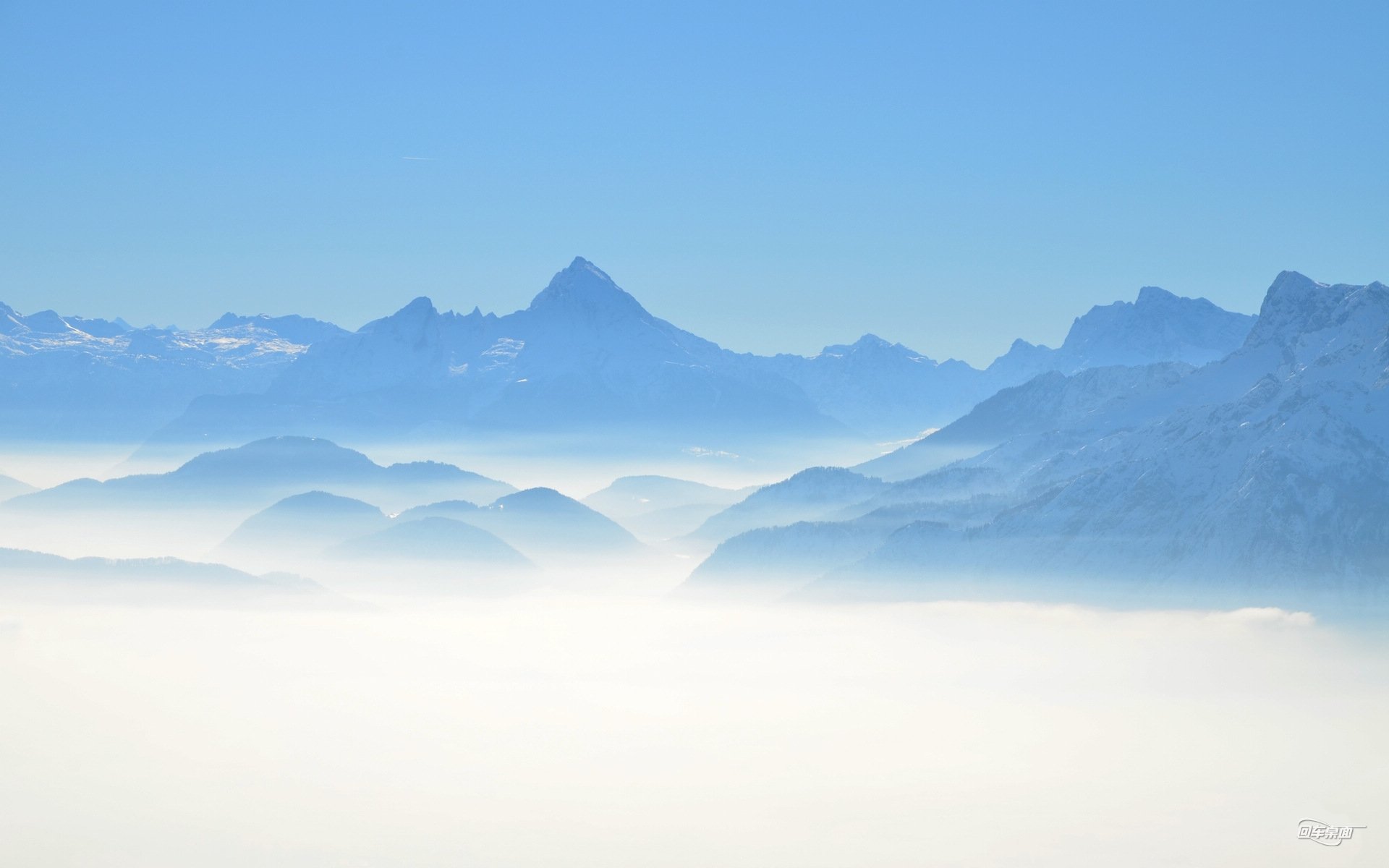 自然 风光 风景 山 唯美 意境 云雾 仙境
