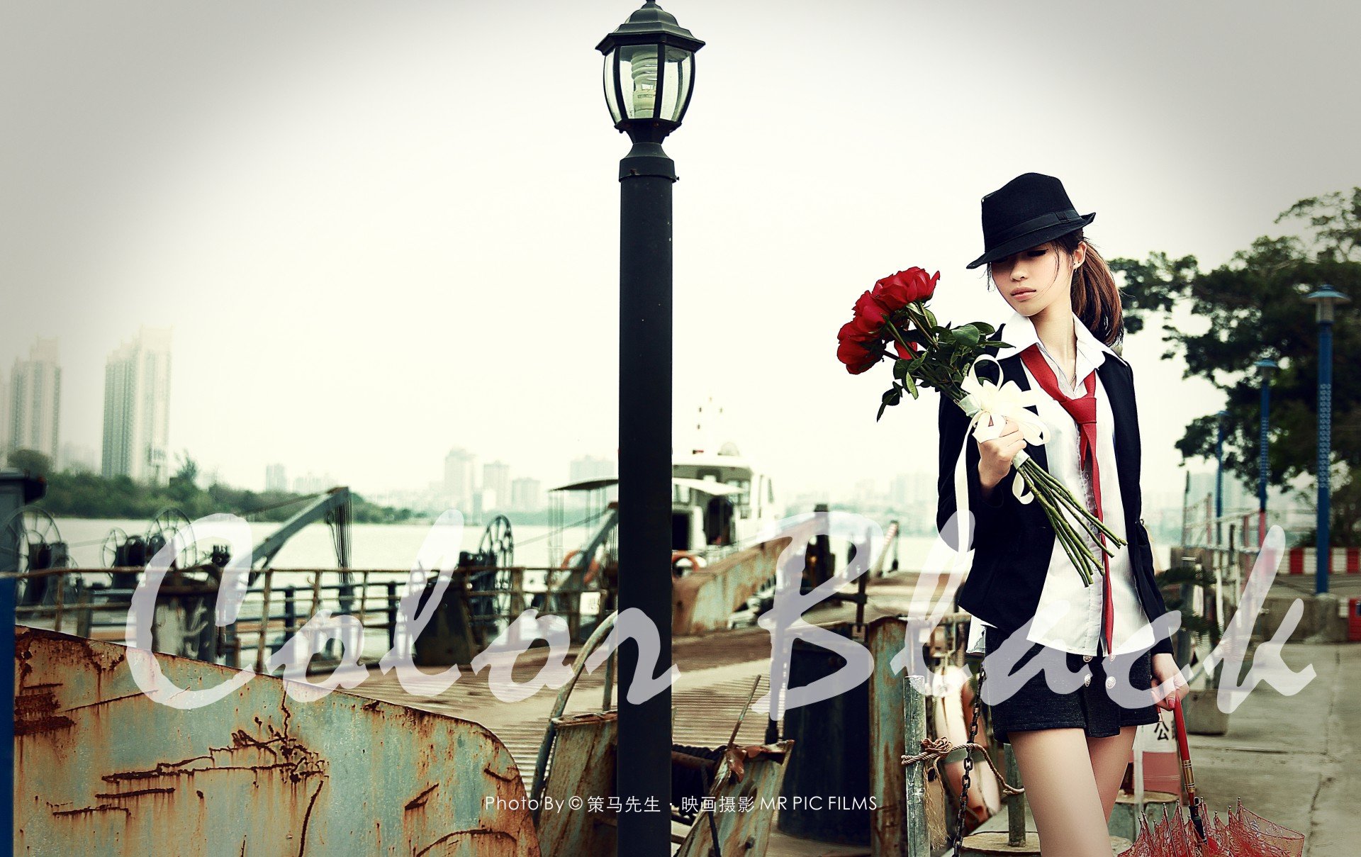 摄影师策马 美女 清纯 甜美 校园