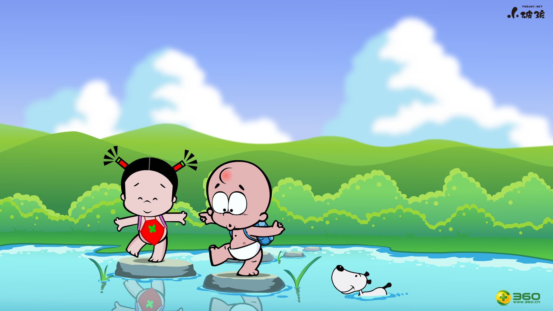 动漫 卡通 小破孩