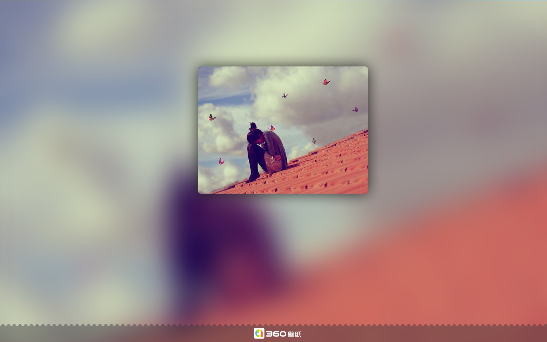 清新 唯美 孤单 伤感 寂寞 意境 去年那日，今年今时 模糊 朦胧