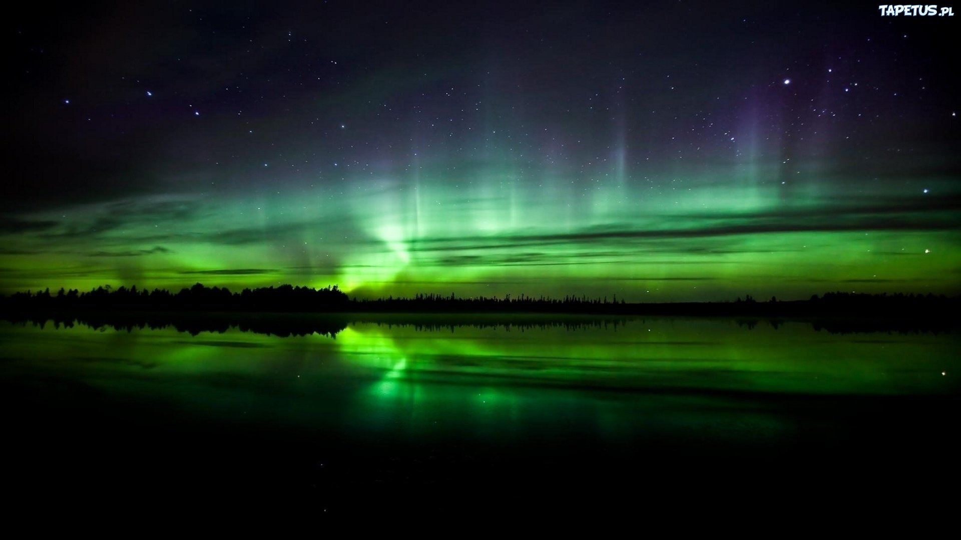 大自然 神奇 奇迹 极光 绚丽 意境  绿色 世界尽头的绚烂之美